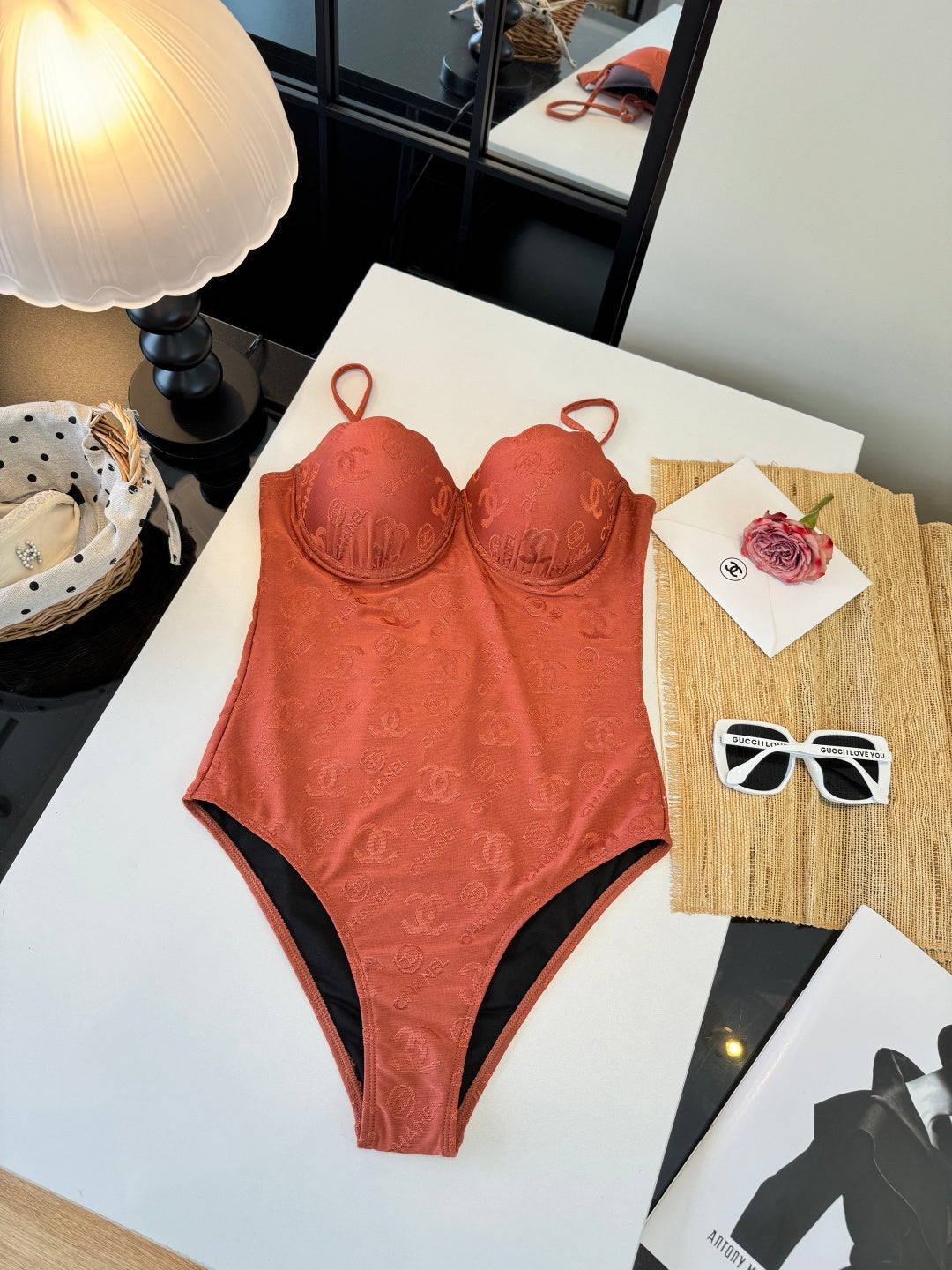 CC 26s One-Piece Bikini Burnt Orange 201804