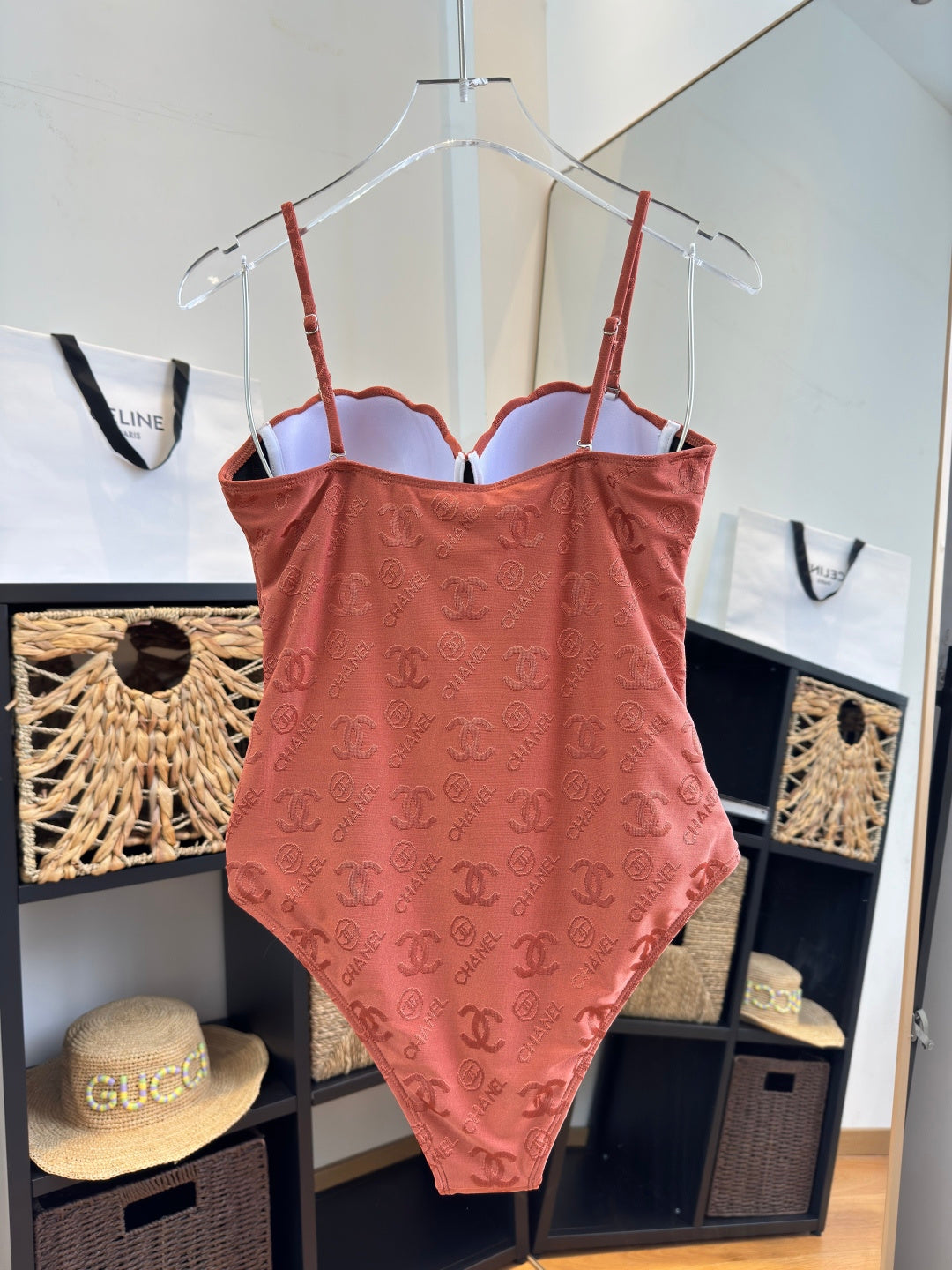 CC 26s One-Piece Bikini Burnt Orange 201804