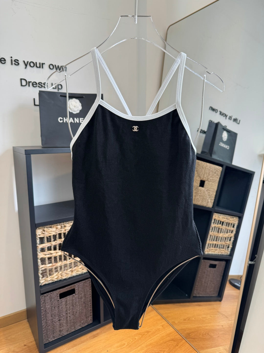 CC 26s One-Piece Bikini Black 201808