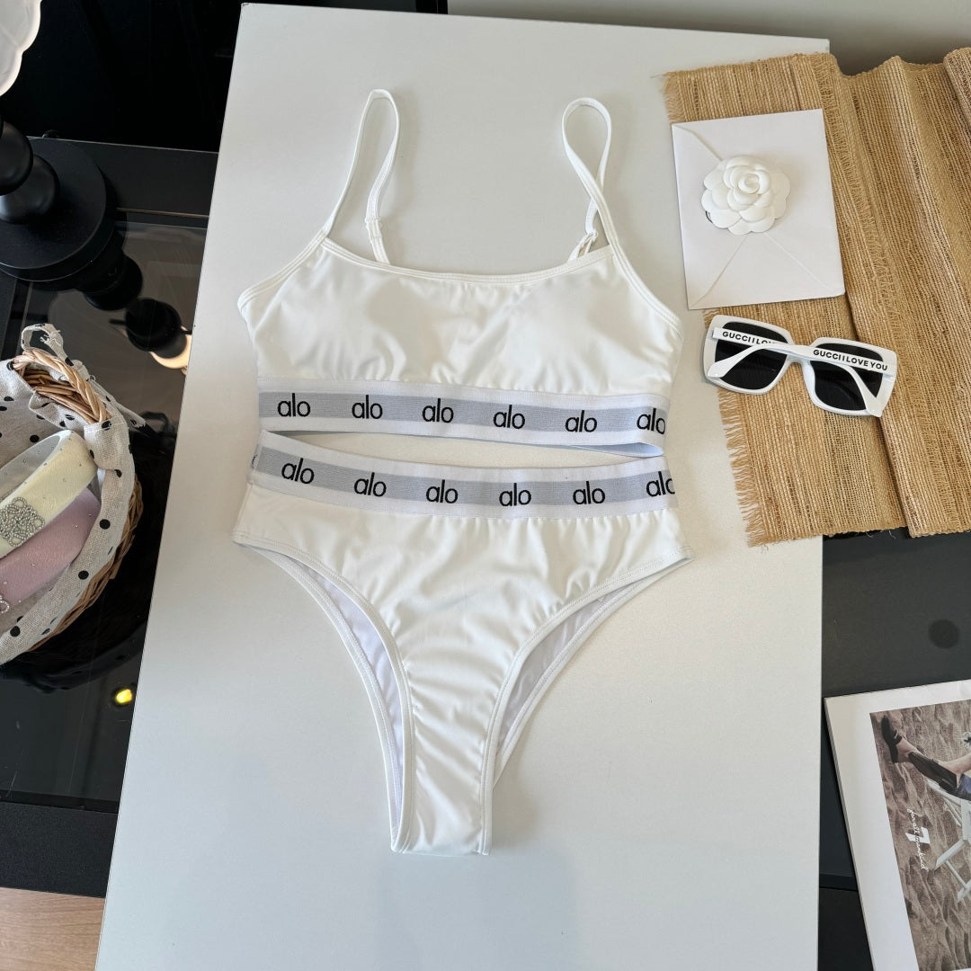 Alo 26s Two-Piece Bikini White 201810