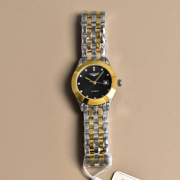 Longines Flagship 28mm Sliver Case Steel Gold