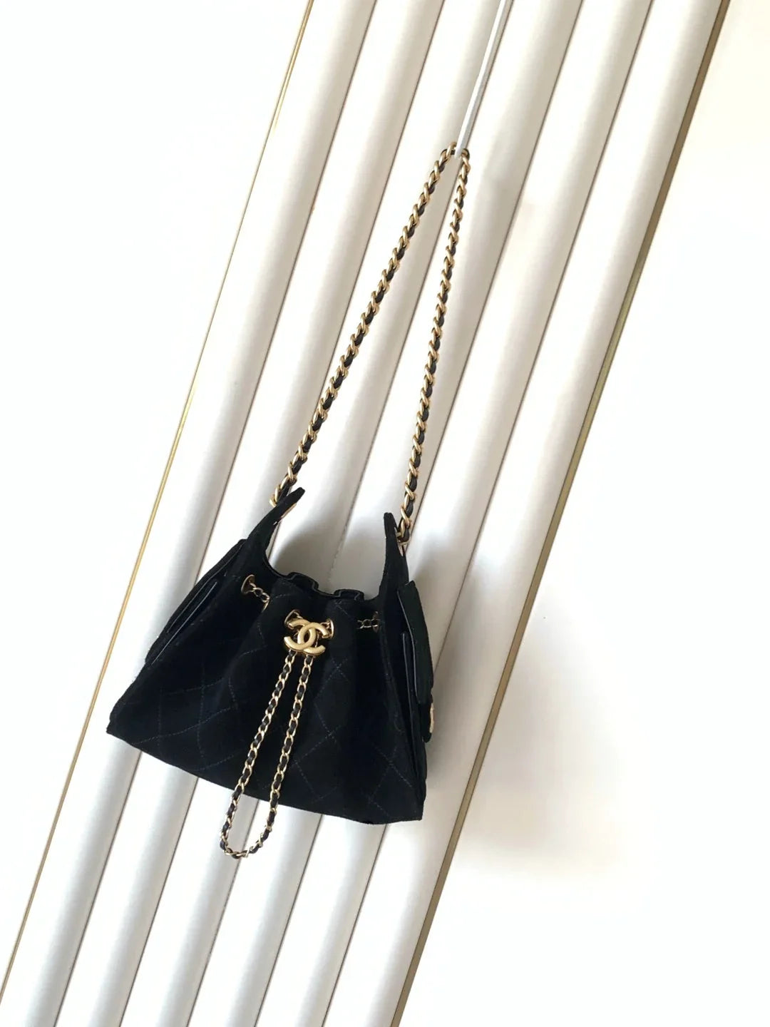 Chanel 2026 Hobo Bag 22cm And 30cm Suede Leather