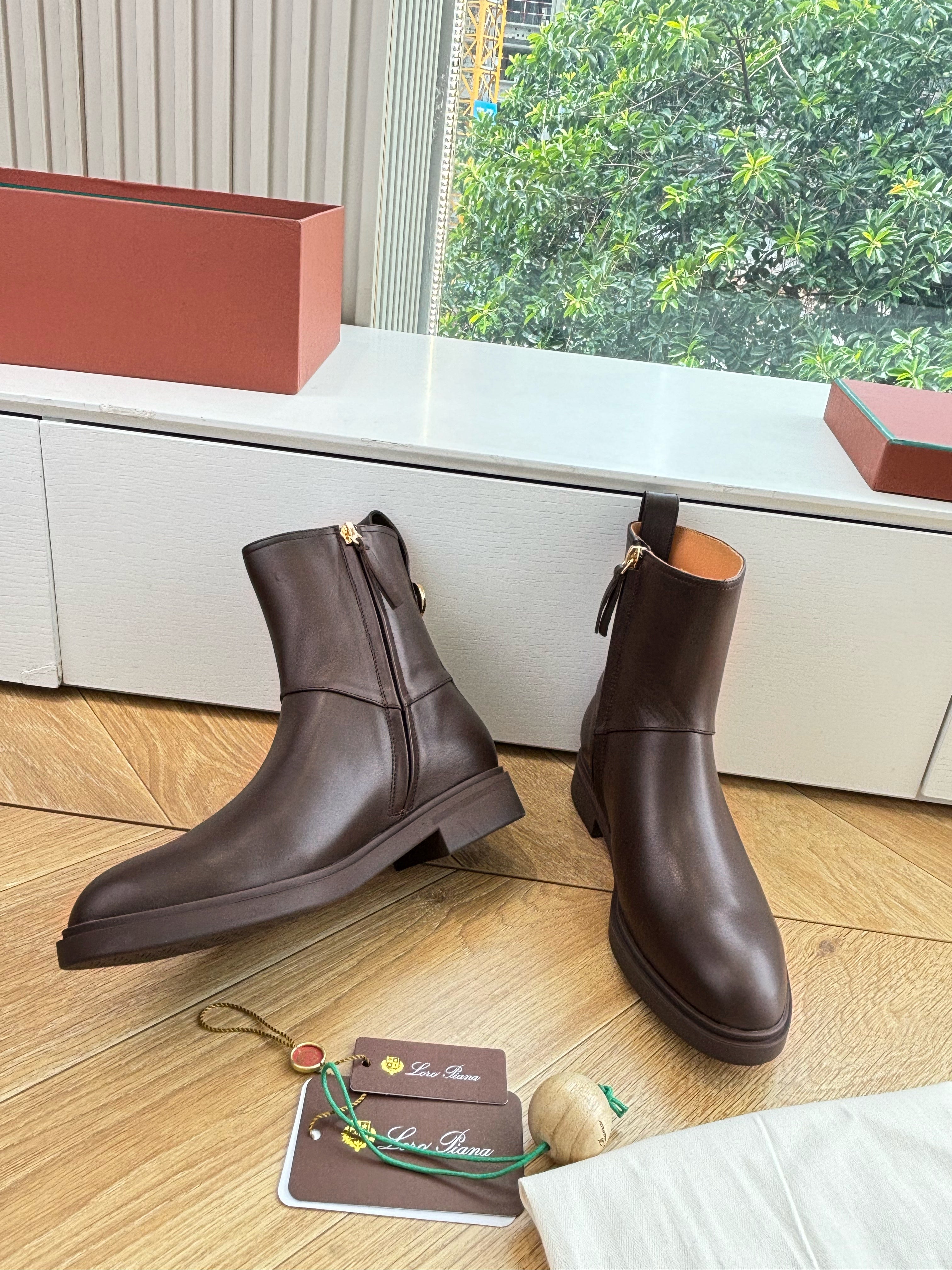 LP Kilda Ankle Boots Brown Leather 507407