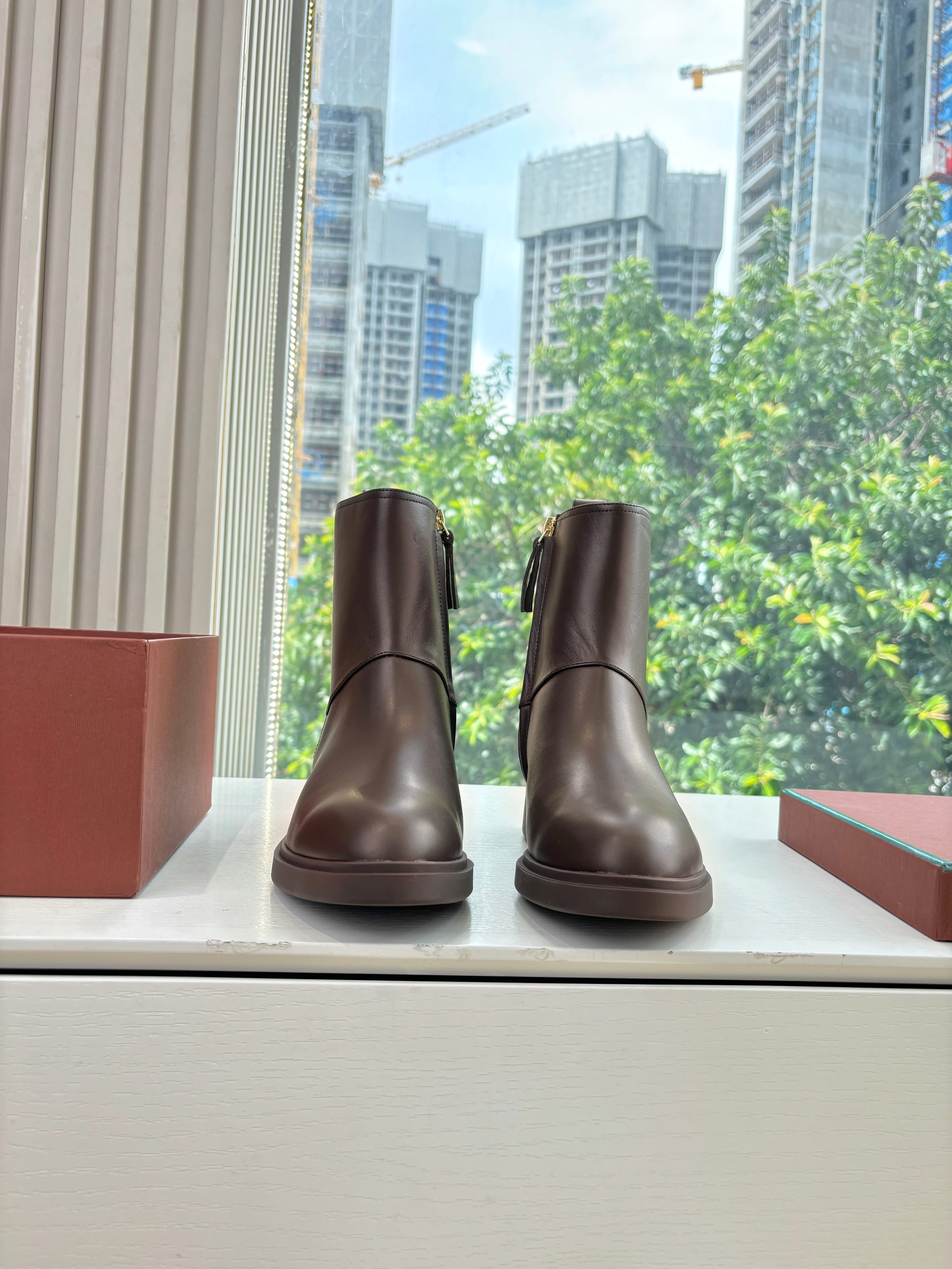 LP Kilda Ankle Boots Brown Leather 507407