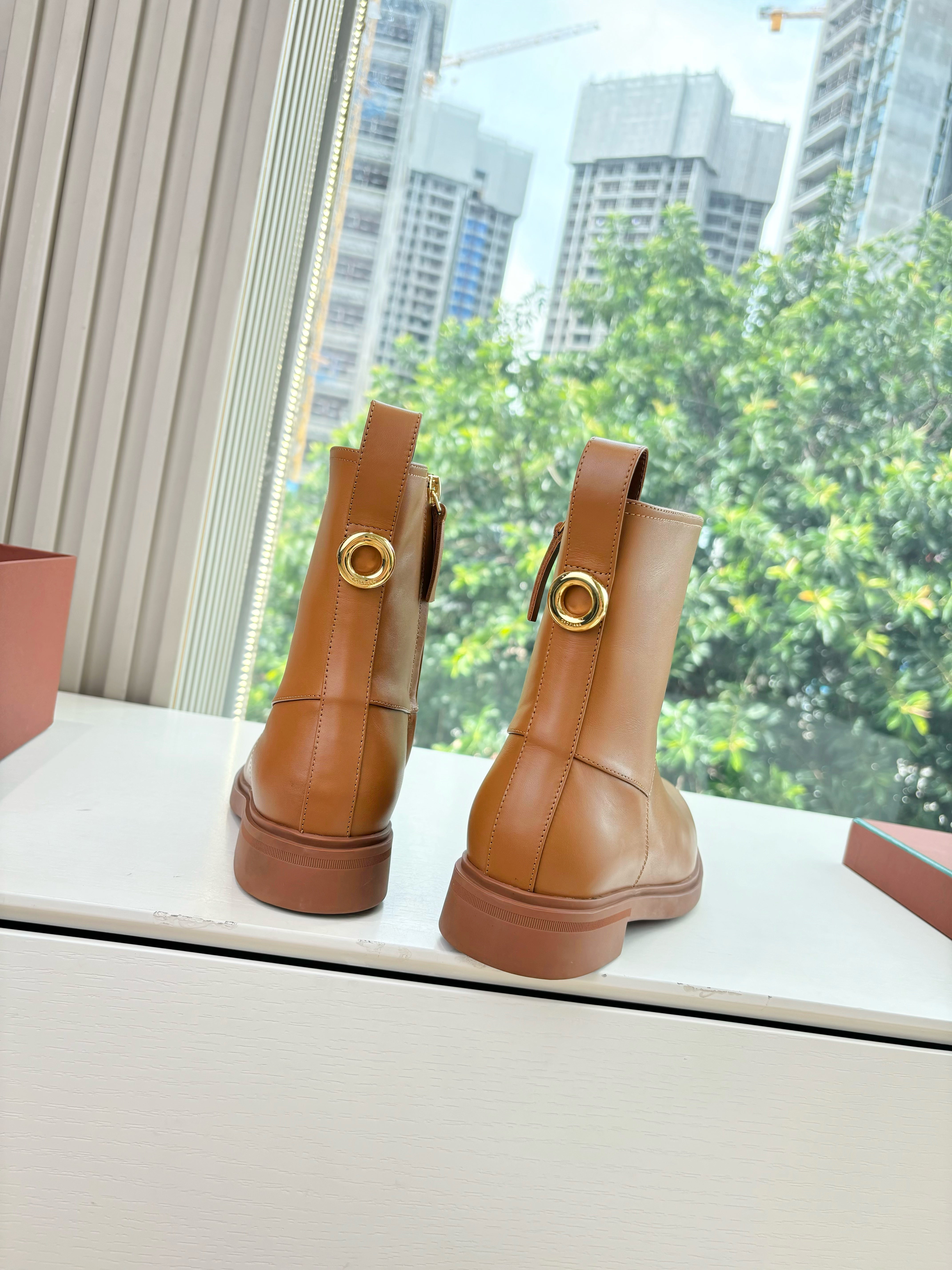 LP Kilda Ankle Boots Caramel Leather 507408