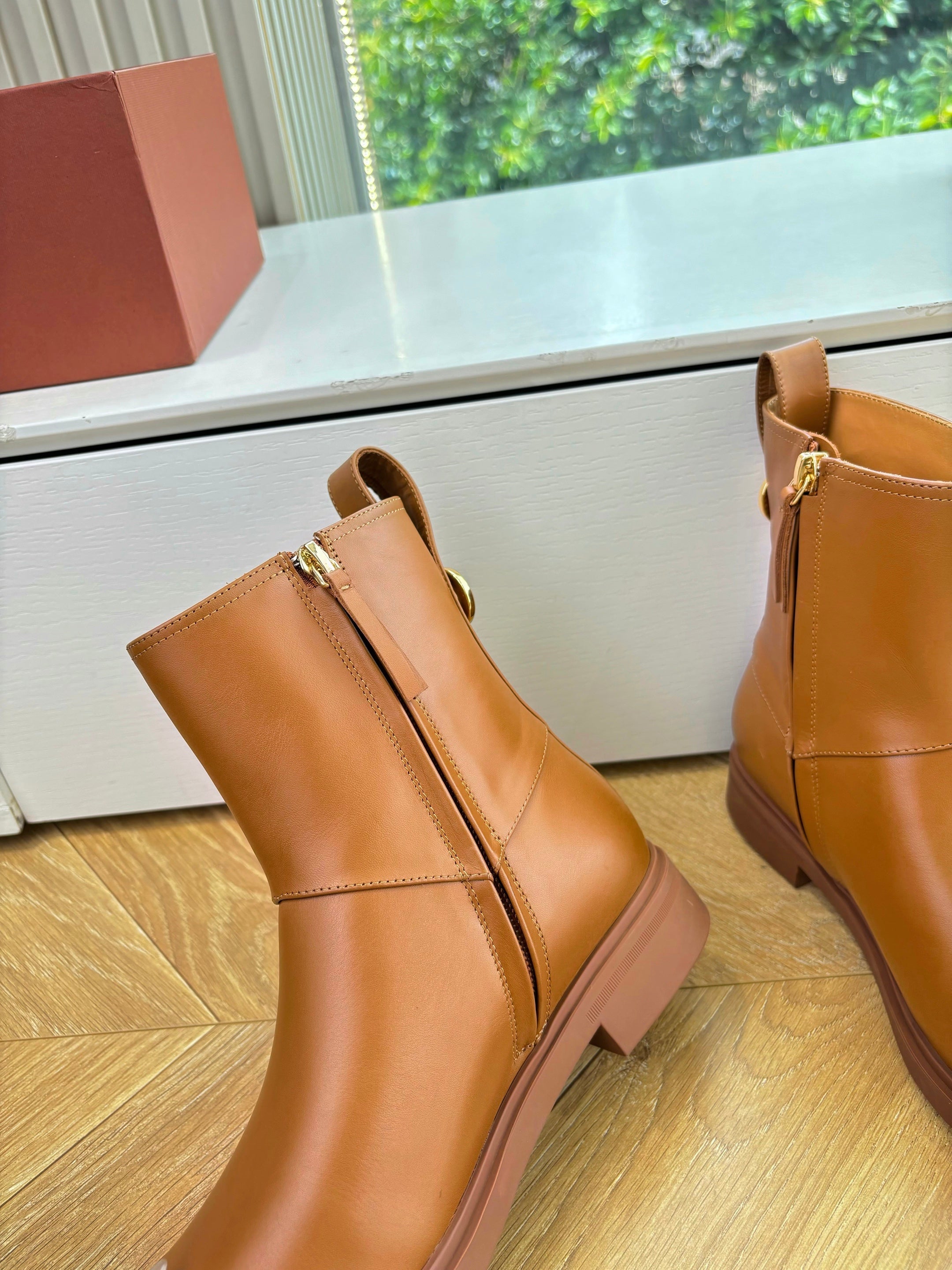 LP Kilda Ankle Boots Caramel Leather 507408