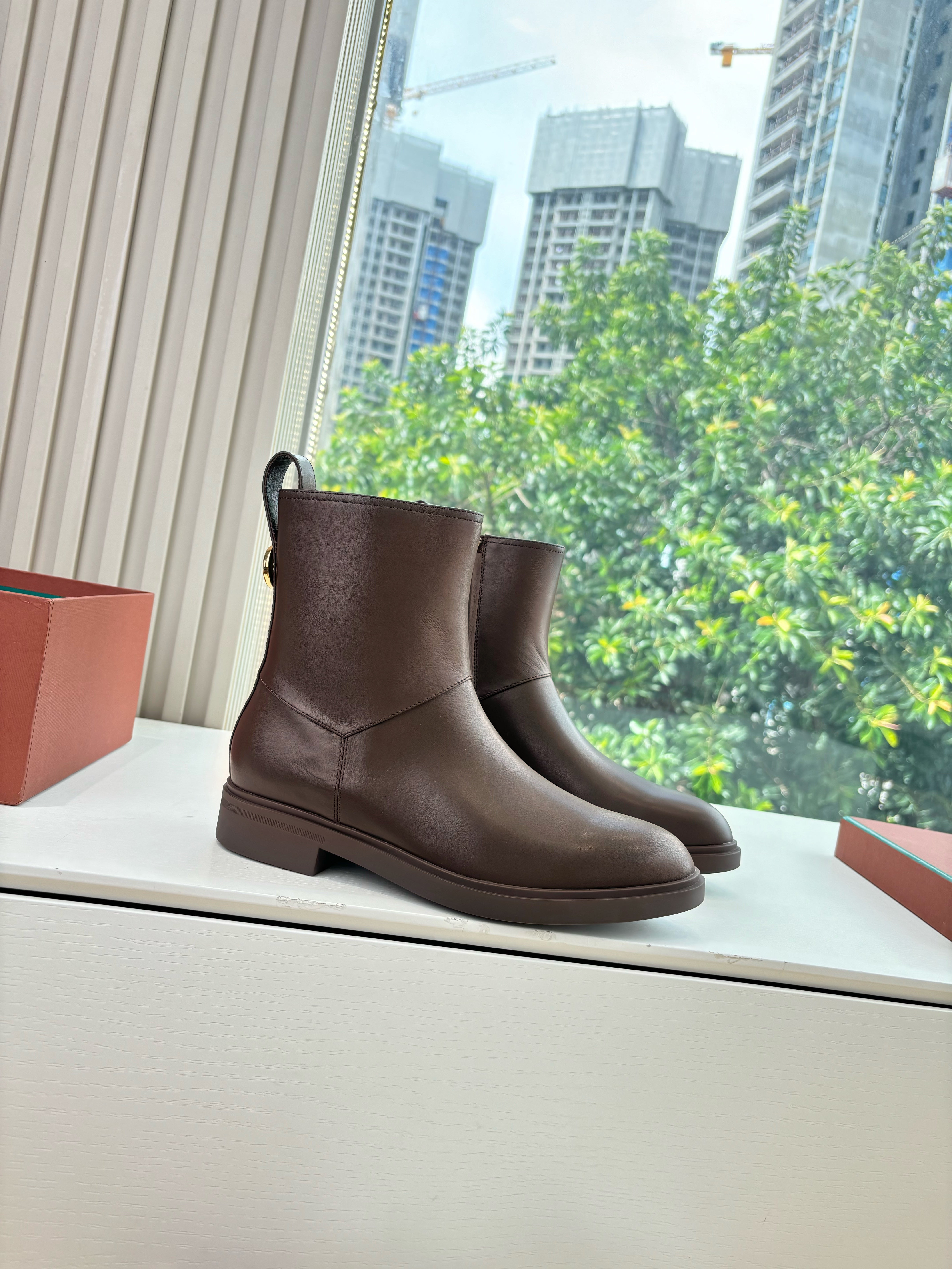 LP Kilda Ankle Boots Brown Leather 507407