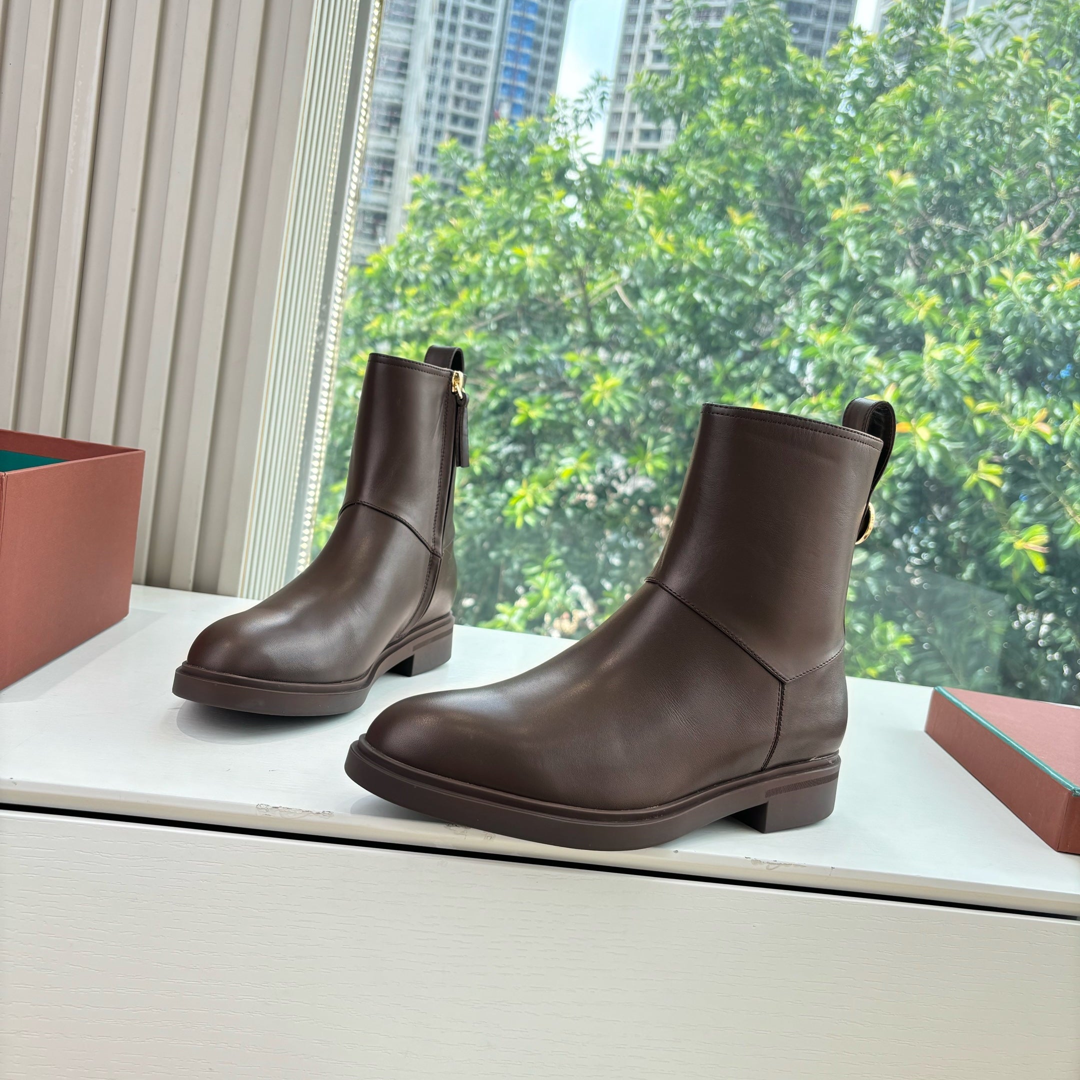 LP Kilda Ankle Boots Brown Leather 507407