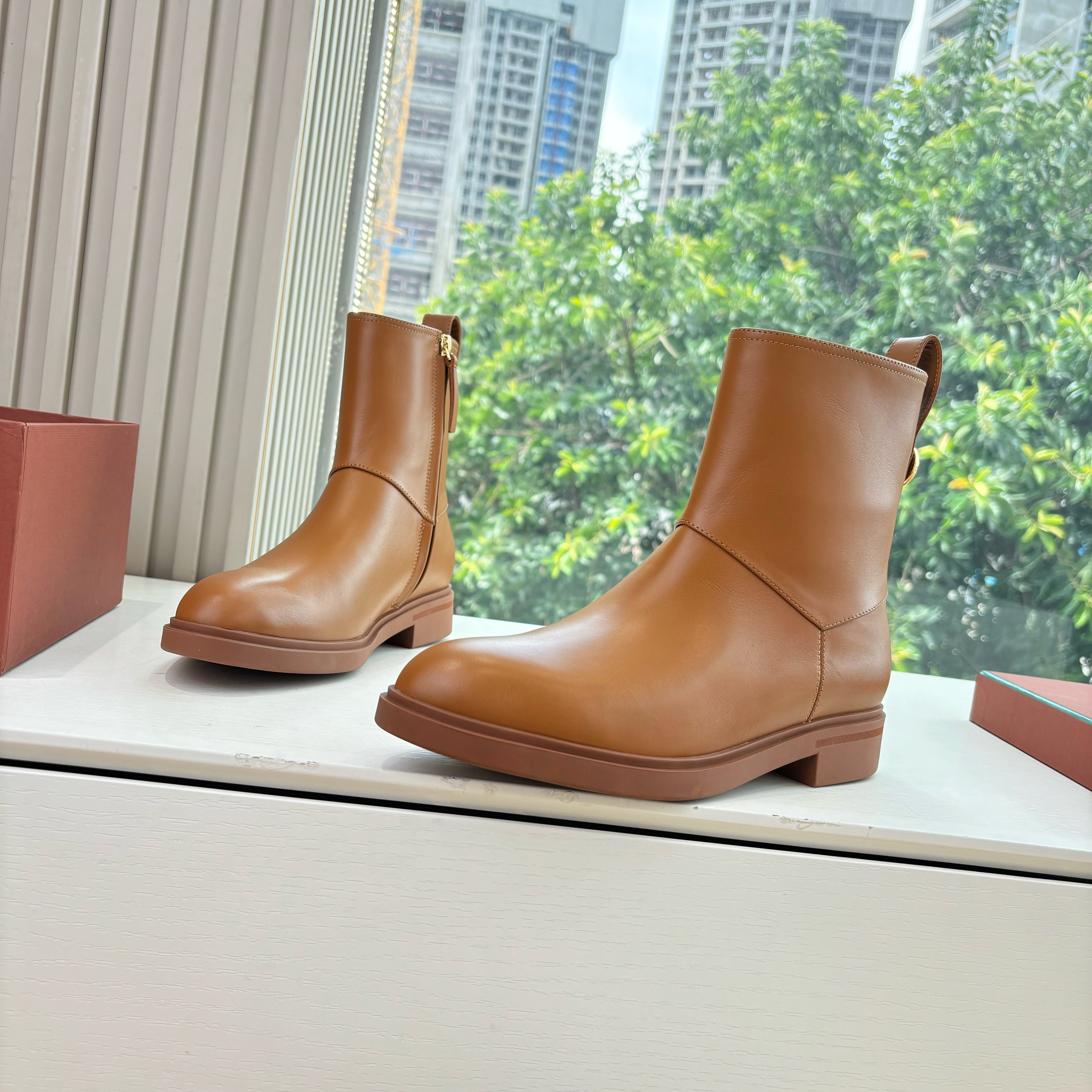 LP Kilda Ankle Boots Caramel Leather 507408