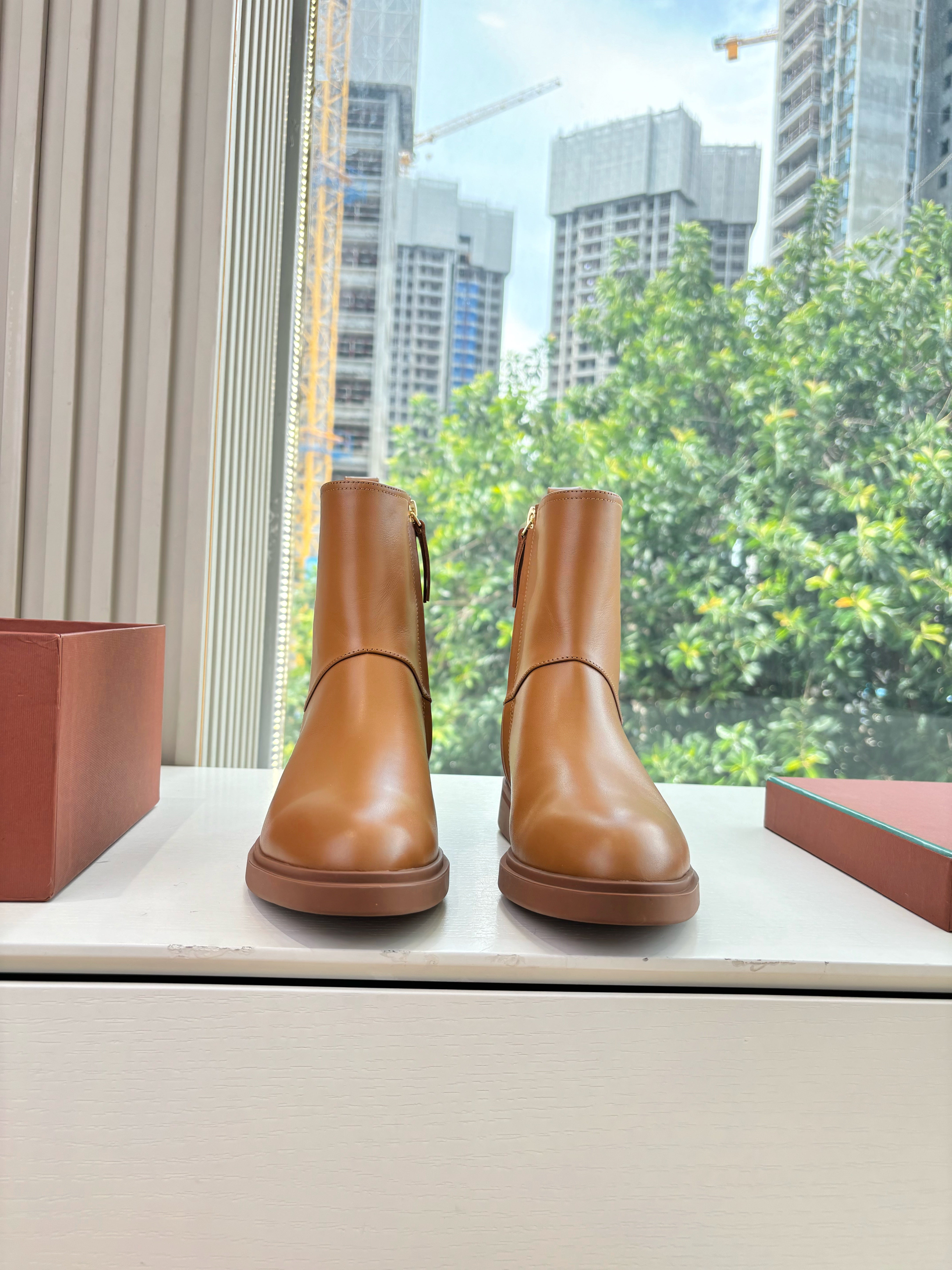 LP Kilda Ankle Boots Caramel Leather 507408