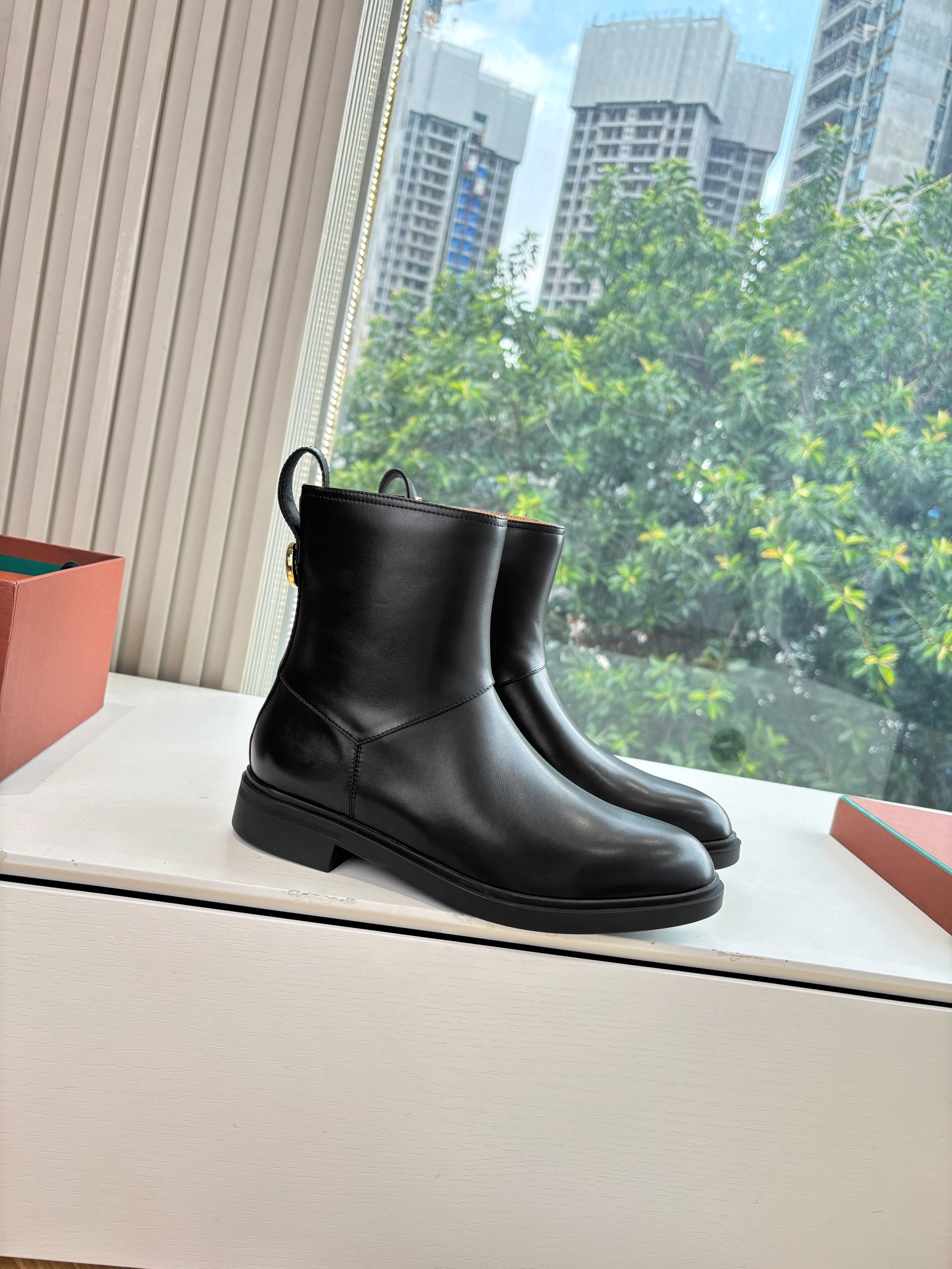 LP Kilda Ankle Boots Black Leather 507409