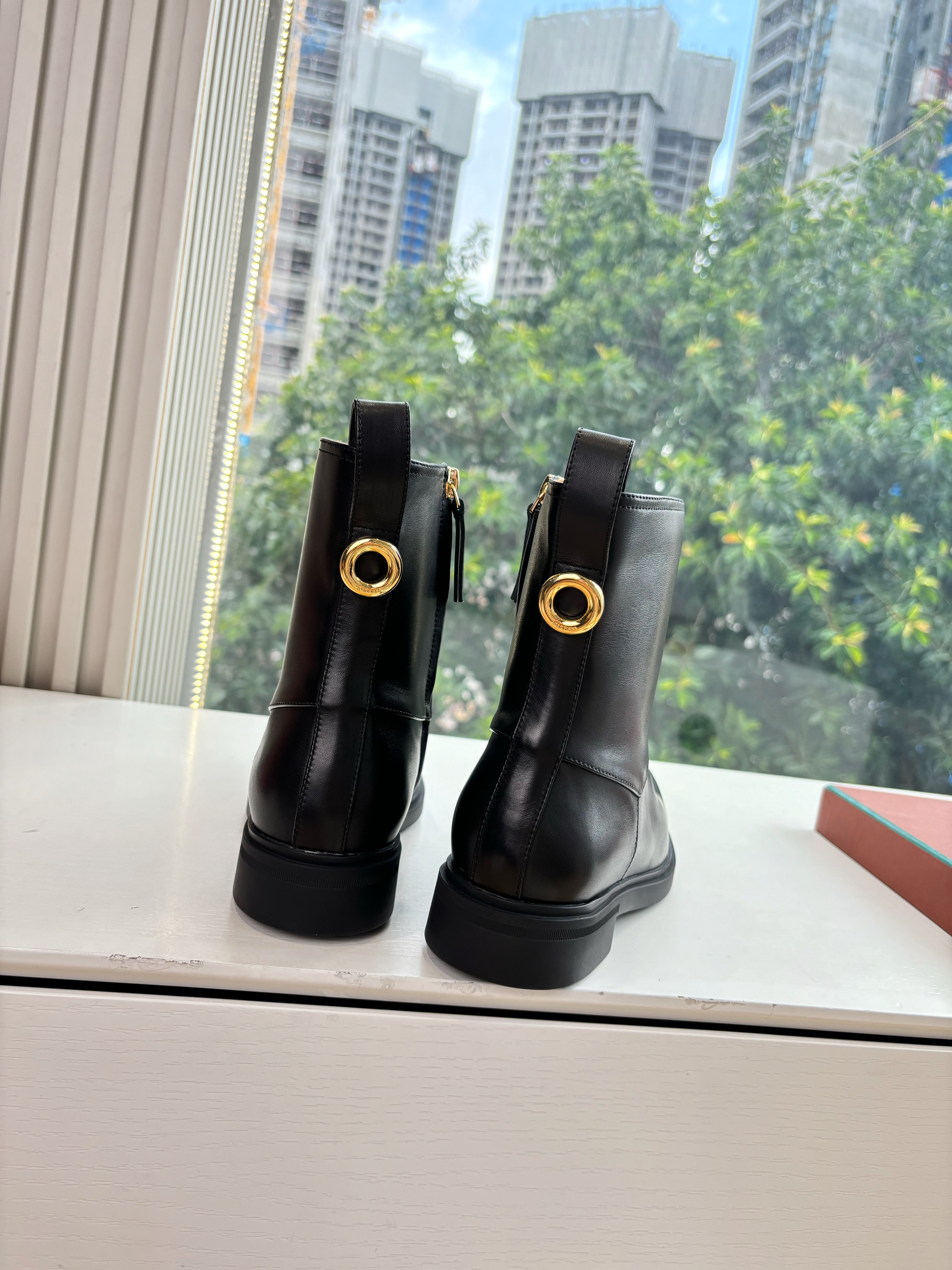 LP Kilda Ankle Boots Black Leather 507409