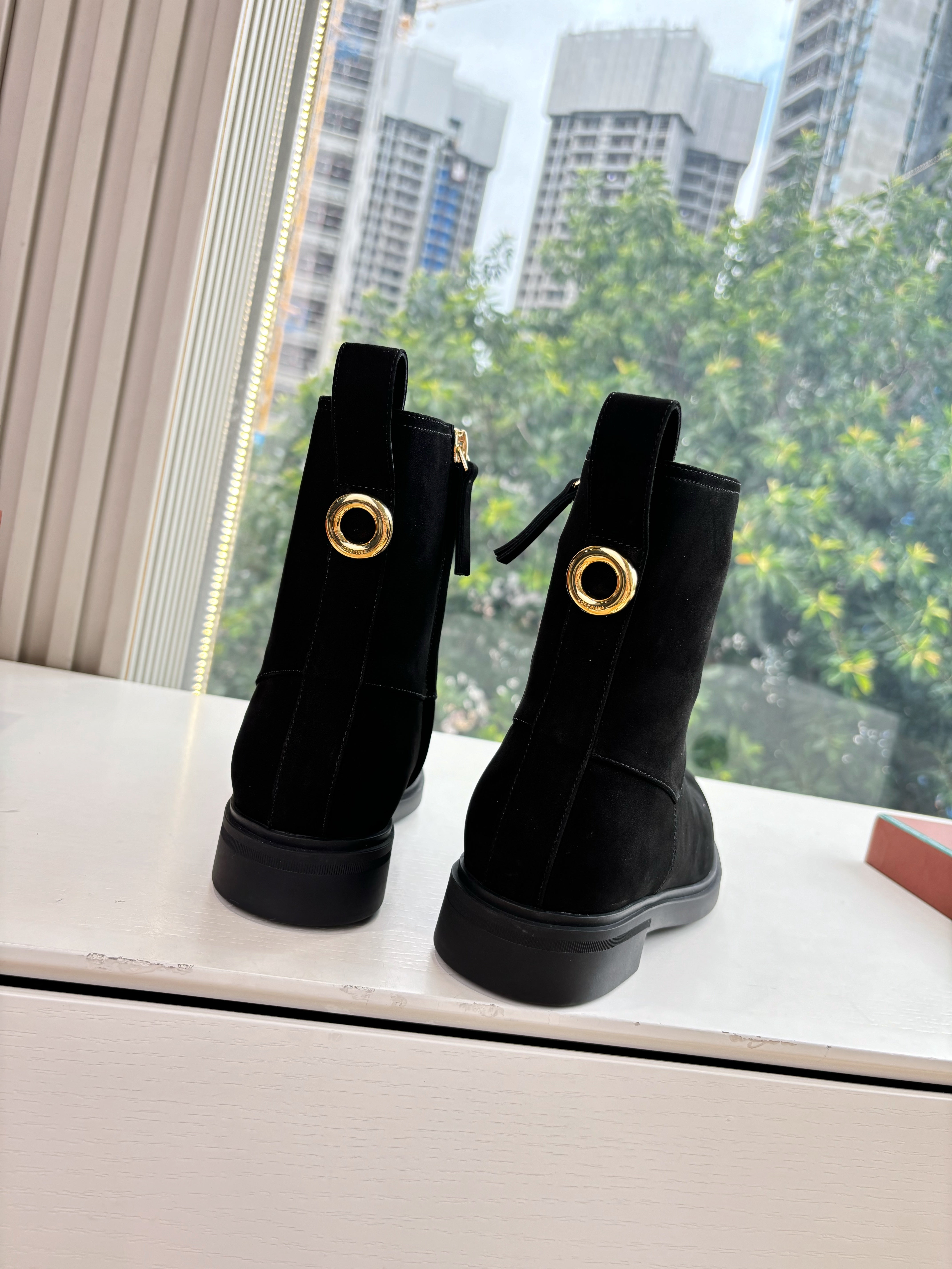 LP Kilda Ankle Boots Black Suede 507412