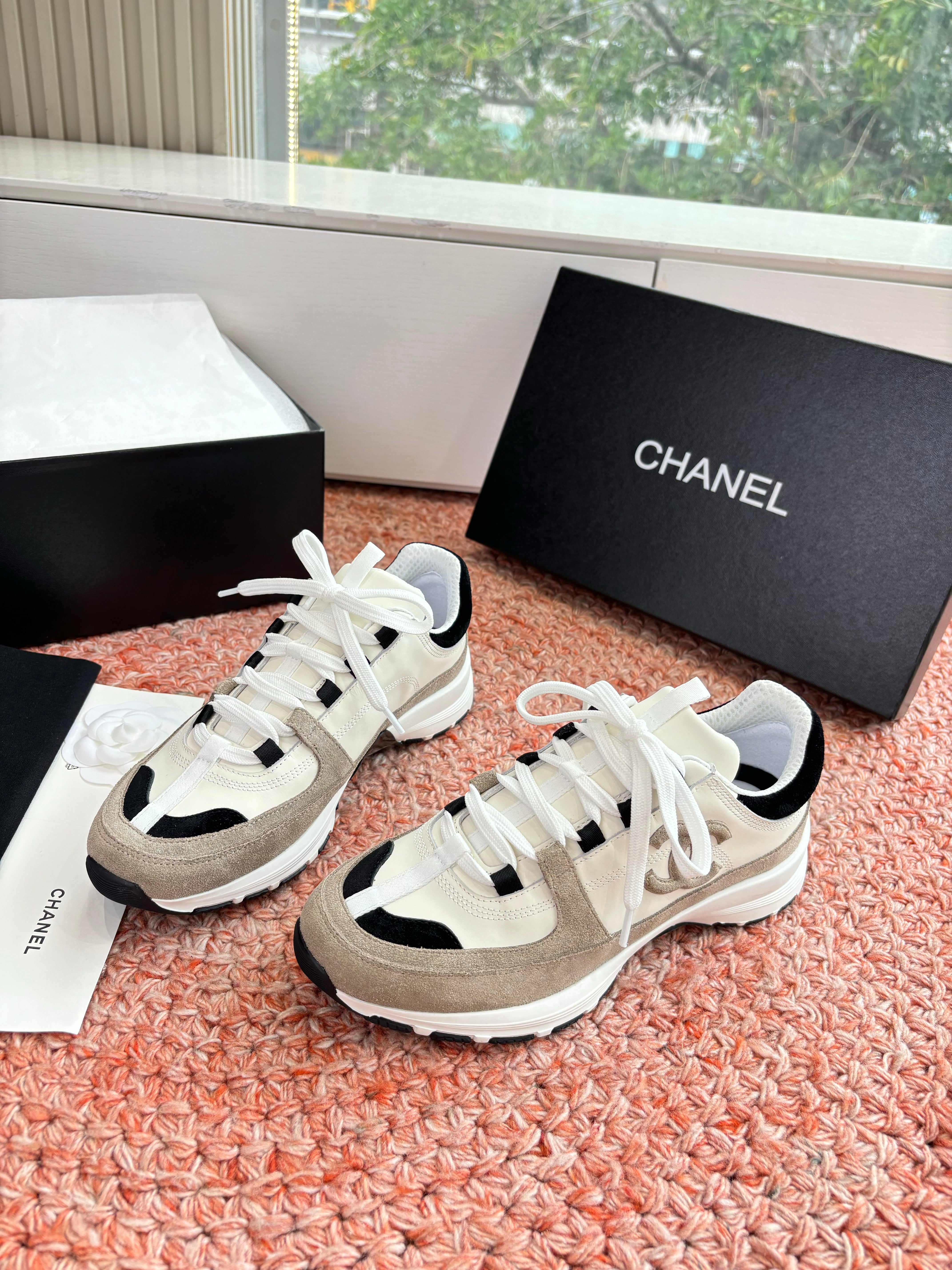 CC SS26 Casual Shoes Khahi White Leather Suede 648250
