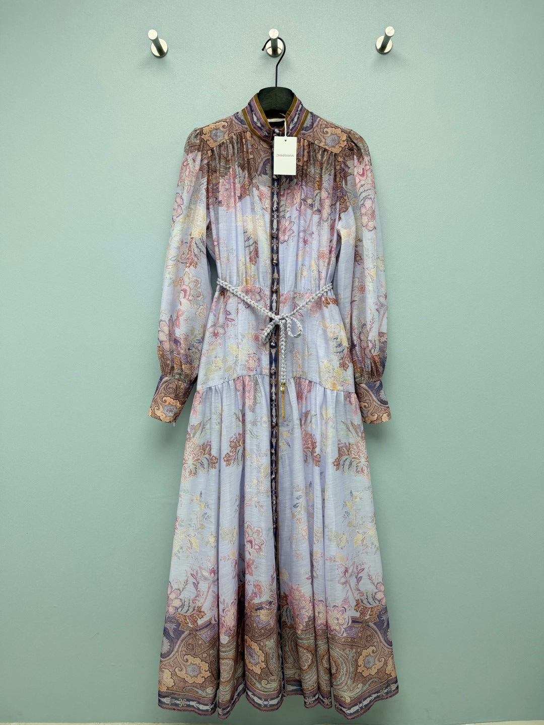 Zimmermann Retro Paisley Print Dress 394335