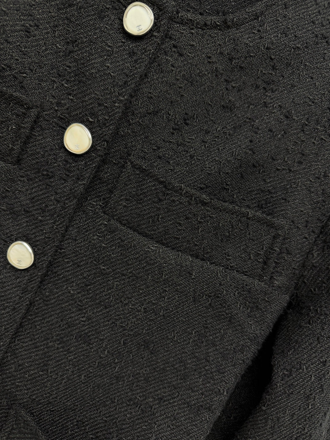 CC 26s Spring Summer 2026 Jacket Black White Cotton