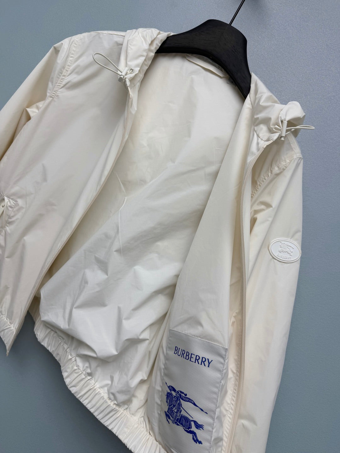 BRR 26s Hooded Jacket Beige Polyamide 449145