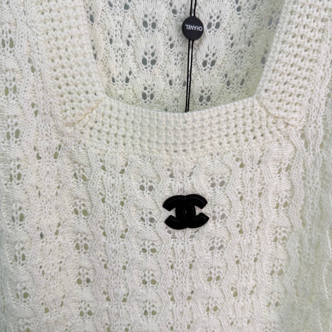 CC 26s Knitted Vest Top Wool 345003