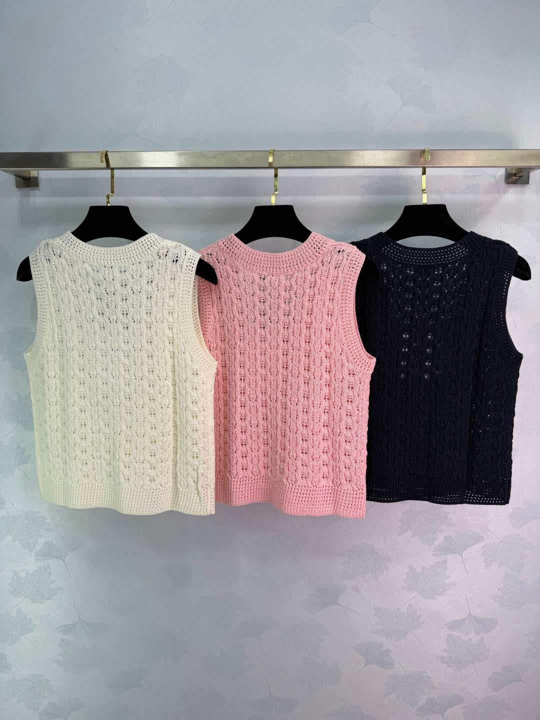 CC 26s Knitted Vest Top Wool 345003