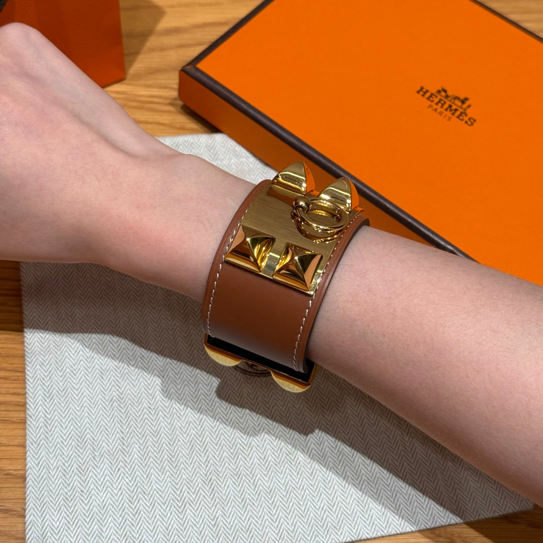 HM Collier De Chien 24 Bracelet Leather 216635
