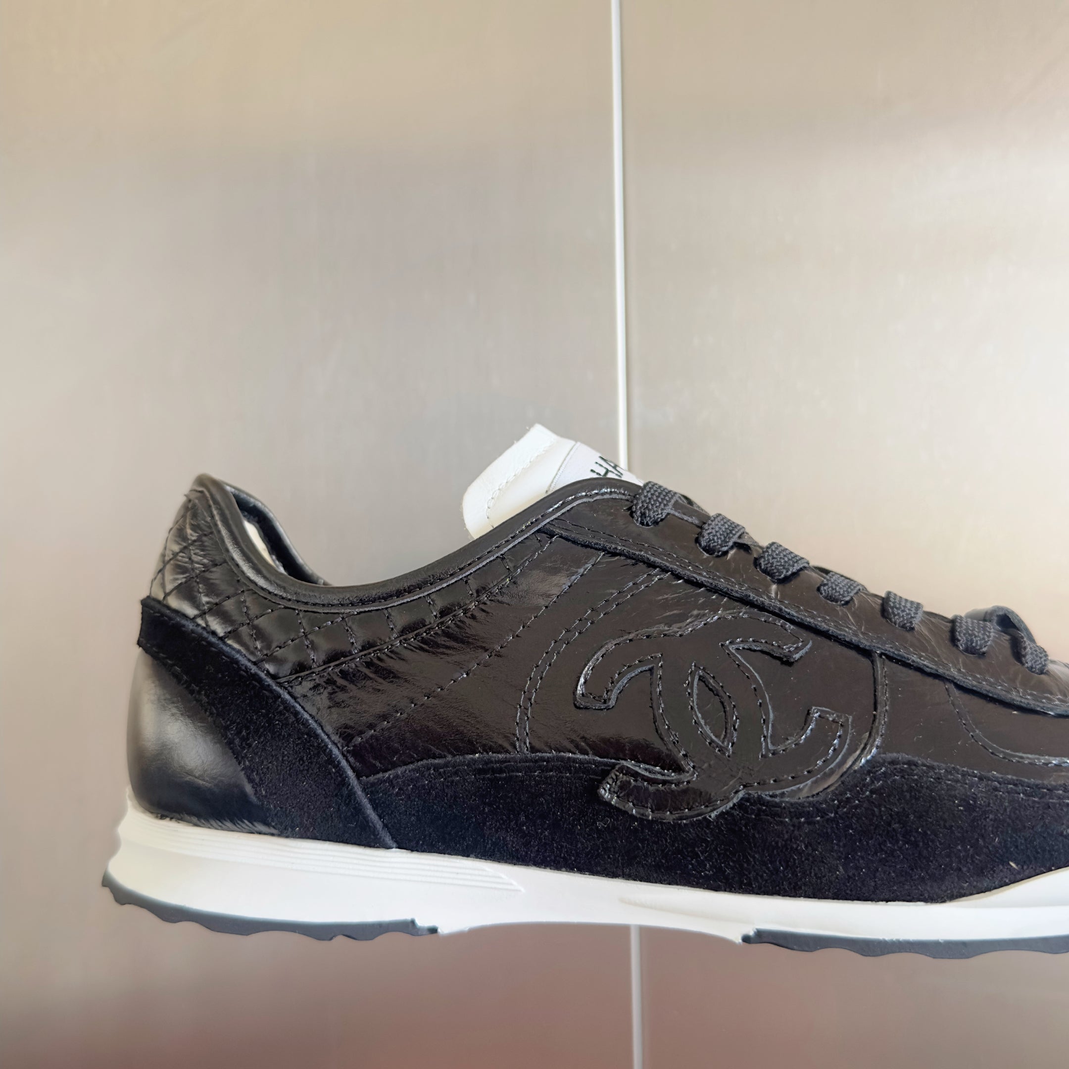 CC 25K British Baseball Shoes Black Cowhide 459735