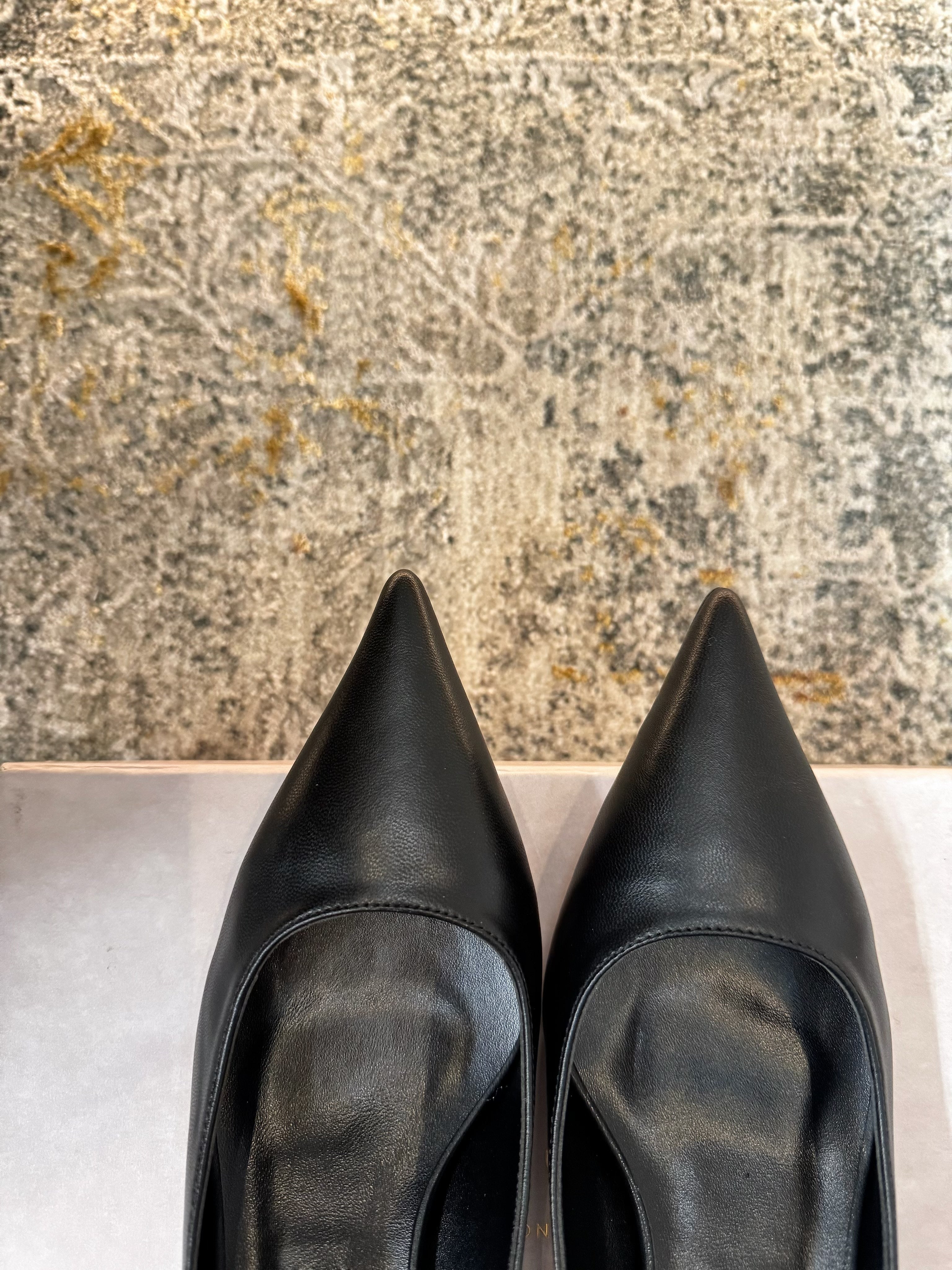 Jimmy Amelia Pumps 35mm Black Sheepskin 430937