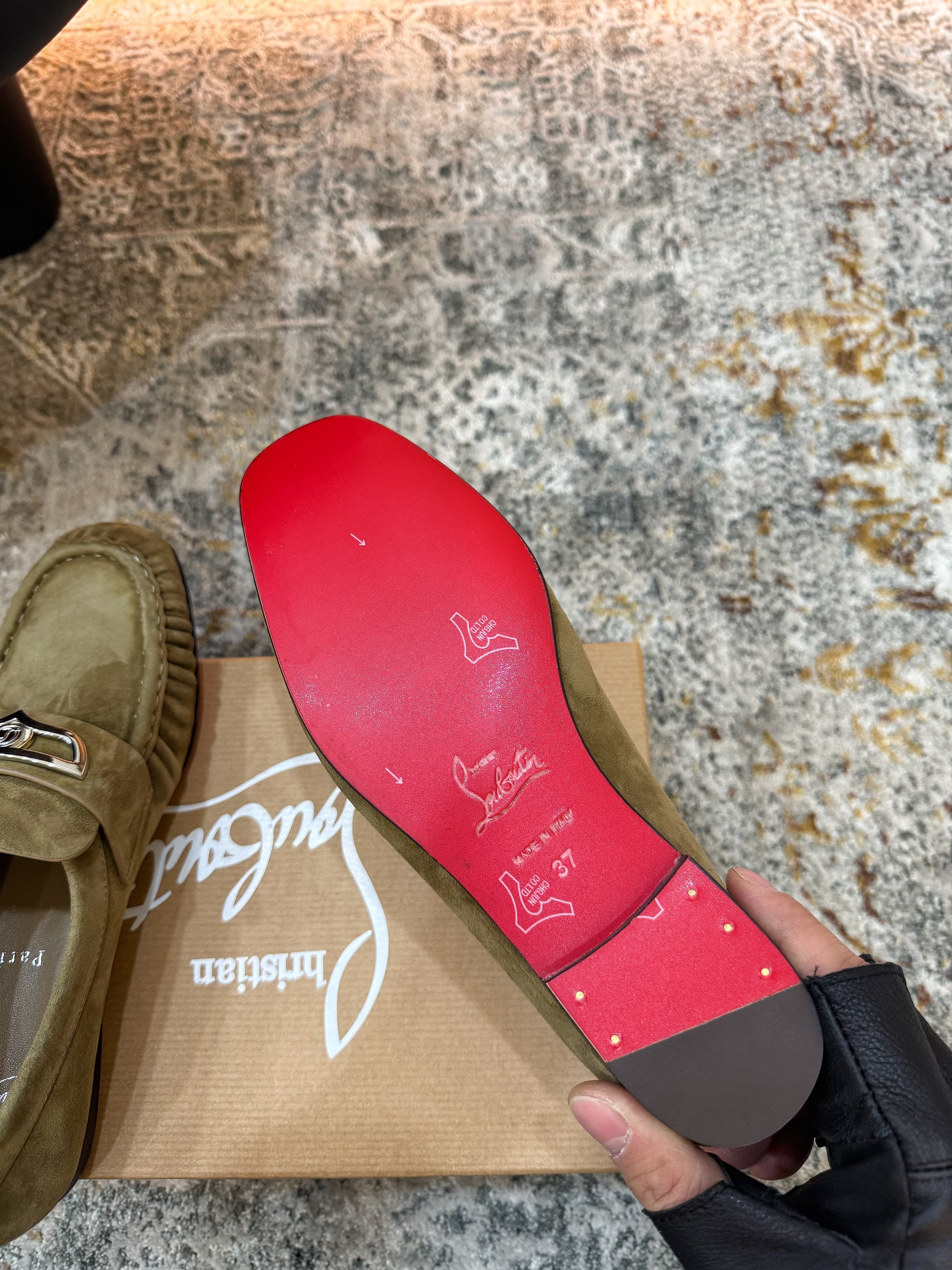 CL Mocallista Loafers Taupe Suede 637427