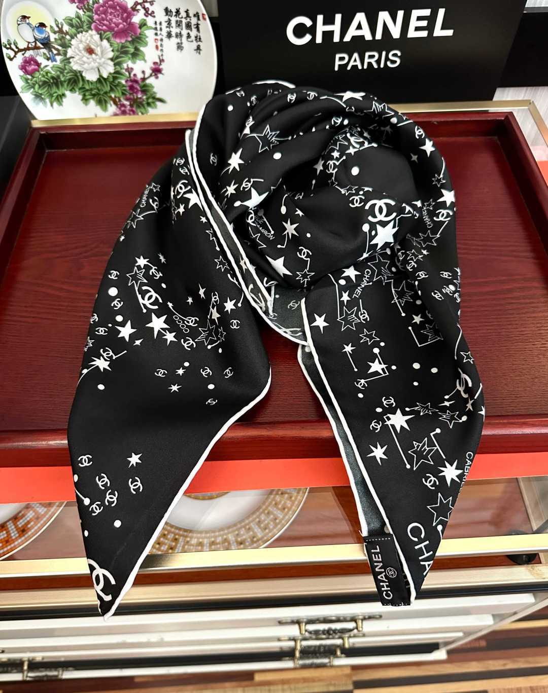 CC Scarf 90x90 Colorful Twill Silk 511165