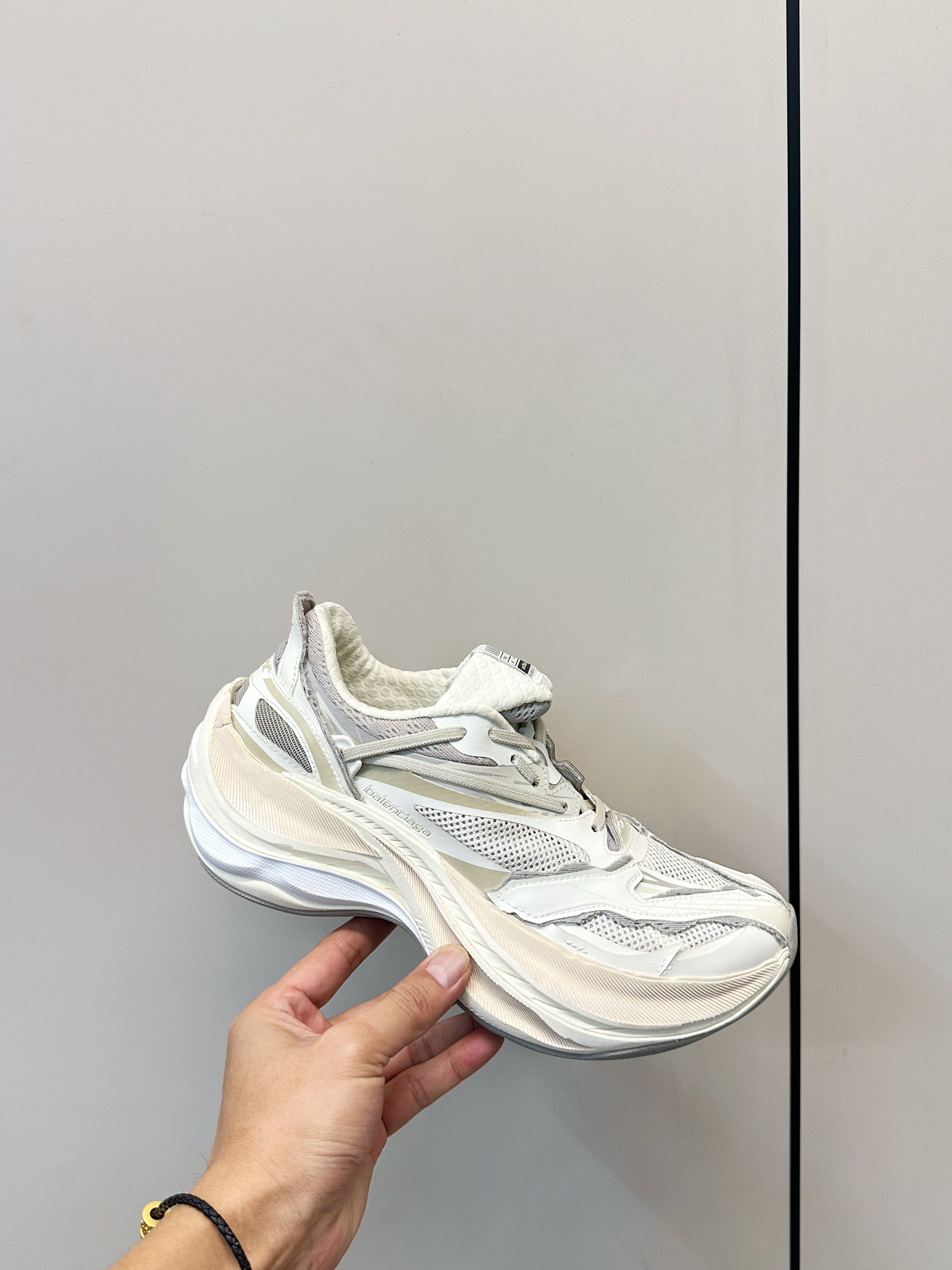 Balenciaga Jet Sneaker Cream TPU Mesh 986305