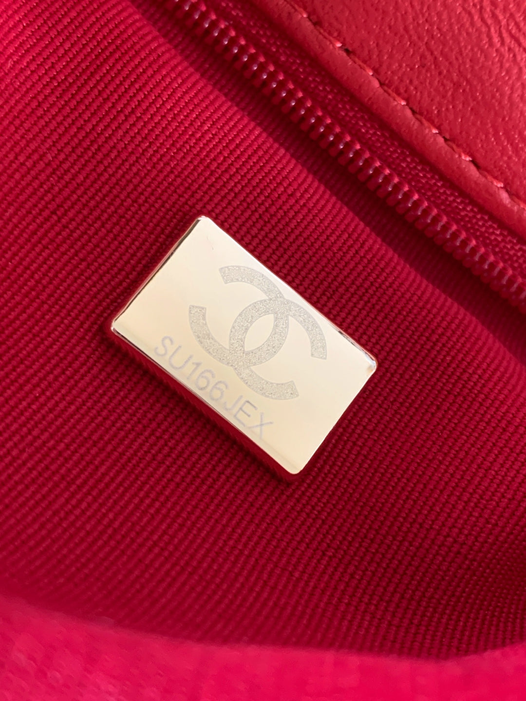 cc 24a nano 19cm kelly shopper bag red velvet