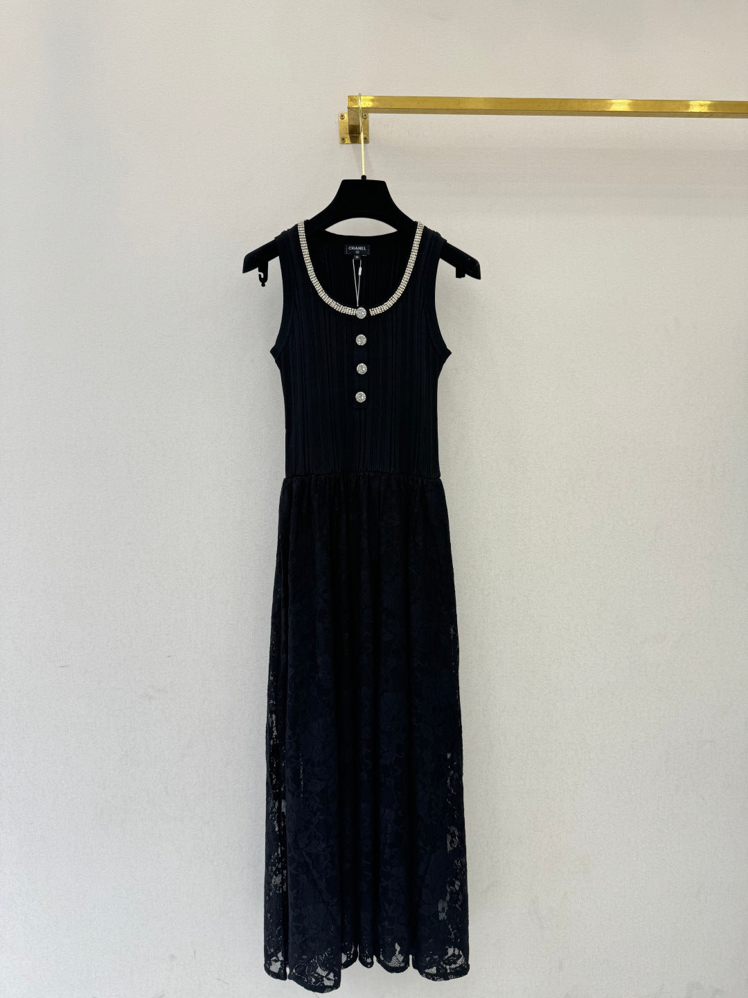CC Maxi Dress Black Tencel 363536