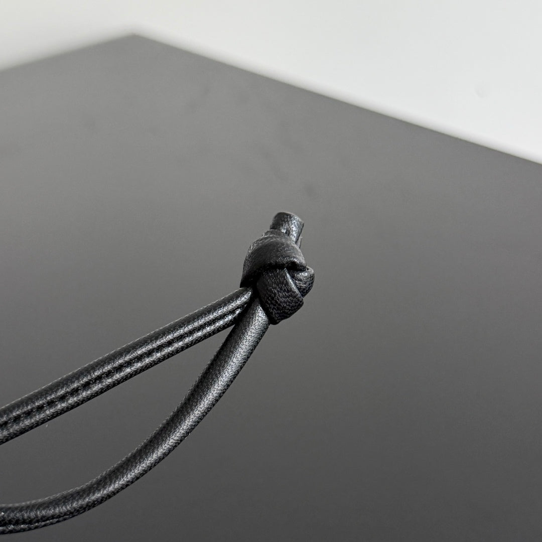 BV 25 Elephant Charm Black leather