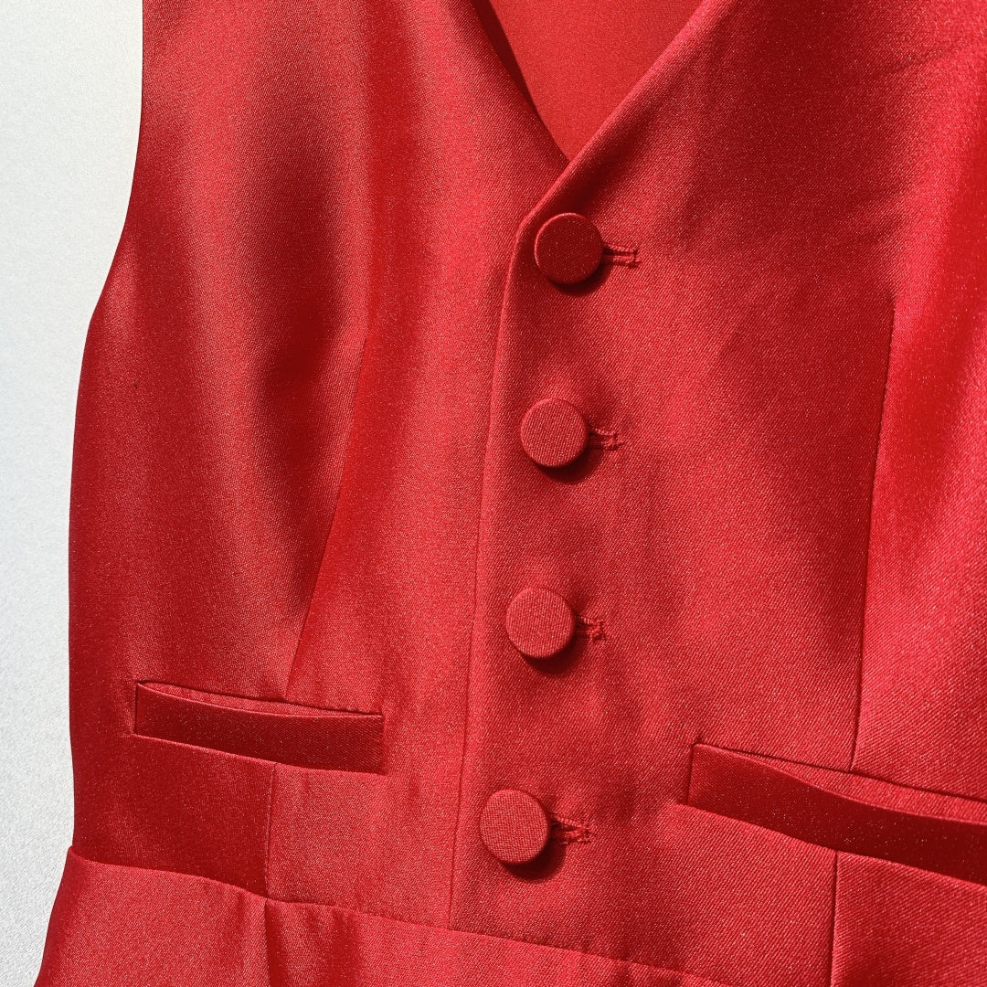 Dior 26s V-Neck Blazer Dress 1133
