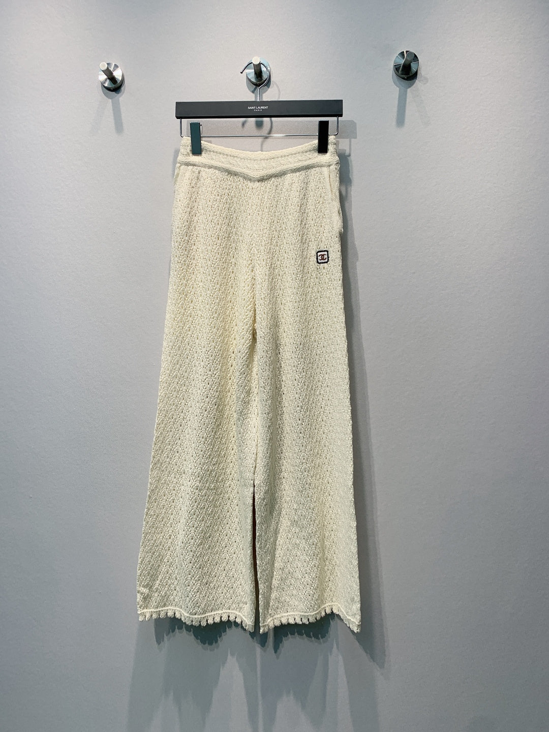 CC 26s Coco Beach Knit Wide-Leg Pants 395869
