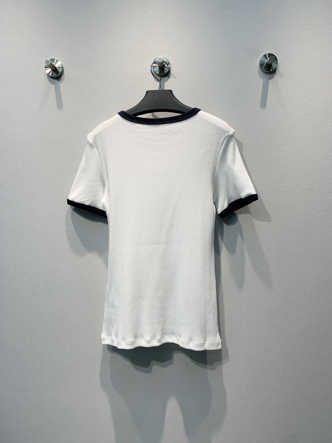 Prada 26s Crew Neck Short Sleeve T-Shirt 406292