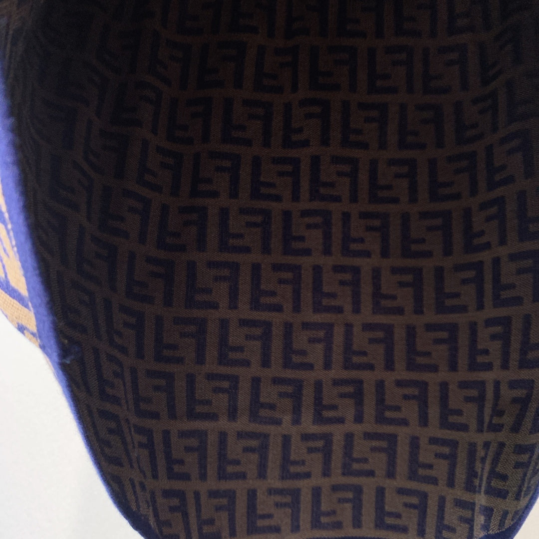 Fendi 26s Monogram Knit Midi Skirt 406288