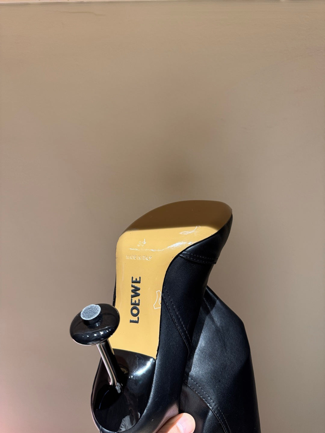 Loewe Toy Over Boots Black Leather 524994