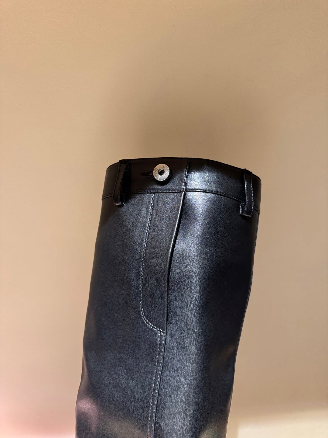 Loewe Toy Over Boots Black Leather 524994