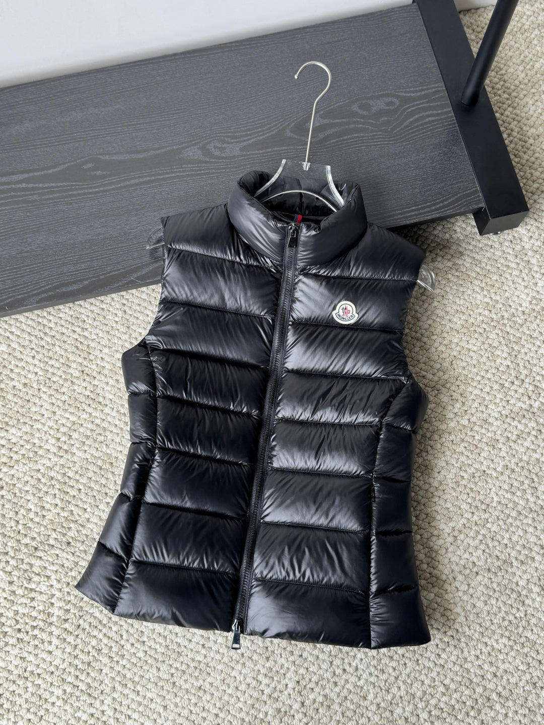 Moncler 26s Ghany Gilet Vest Black Down 427016
