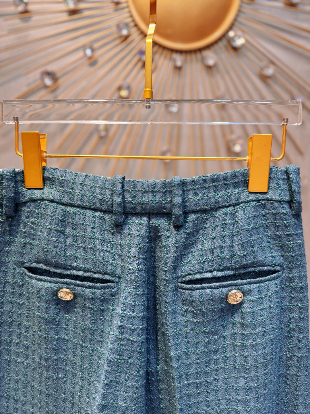 CC 25 Suit Turquoise Tweed 10801090