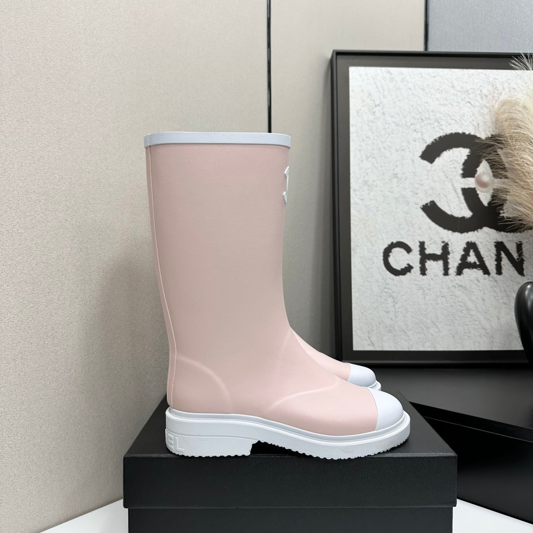 CC 26s Rain Boots Light Pink Rubber 927137