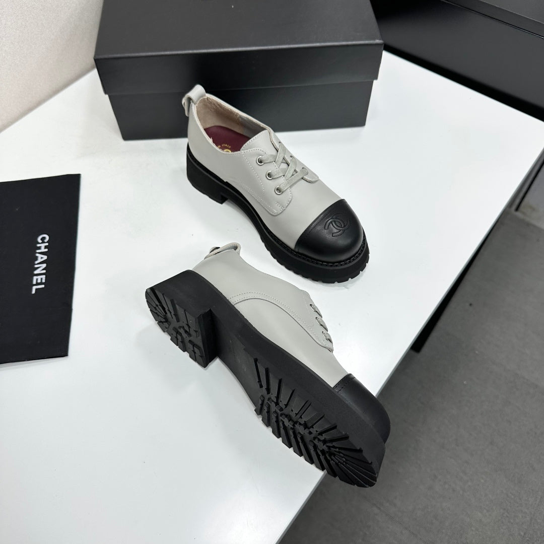 CC 26s Derby Loafer Black Grey Cowhide 925711