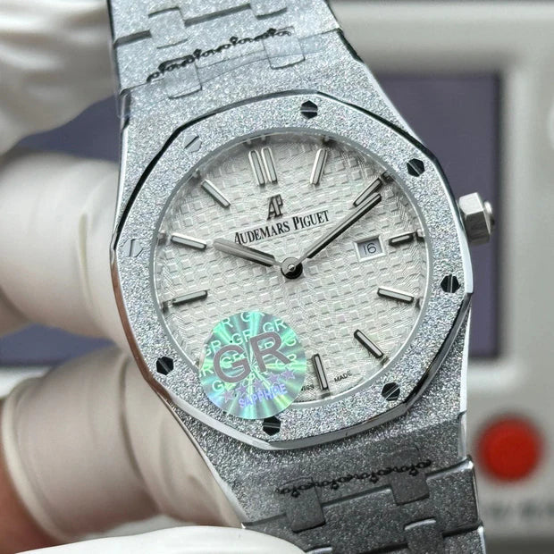 Audemars Piguet Royal 33mm White Dial White Gold Case