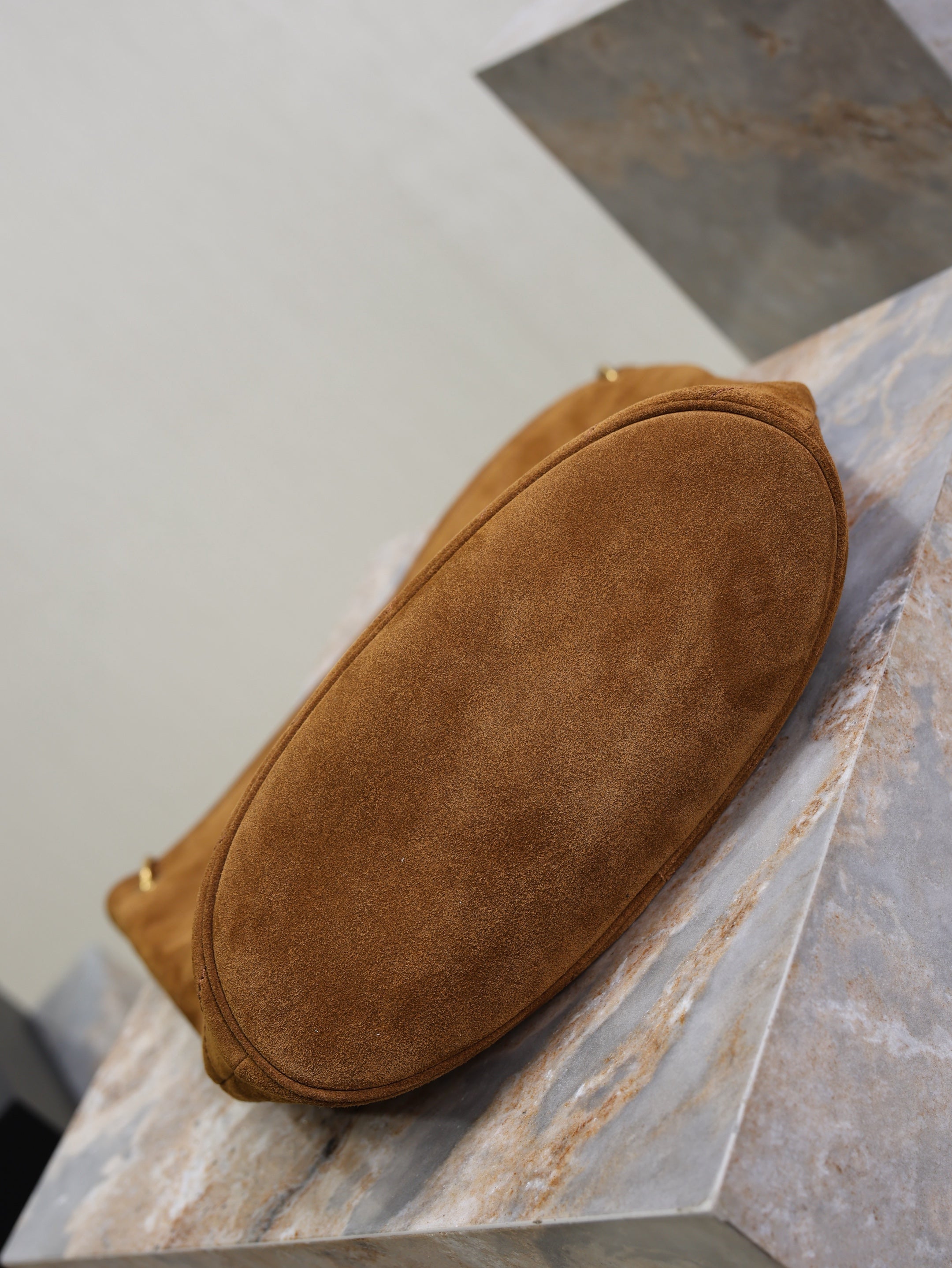 YSl Niki Supple Brown Suede