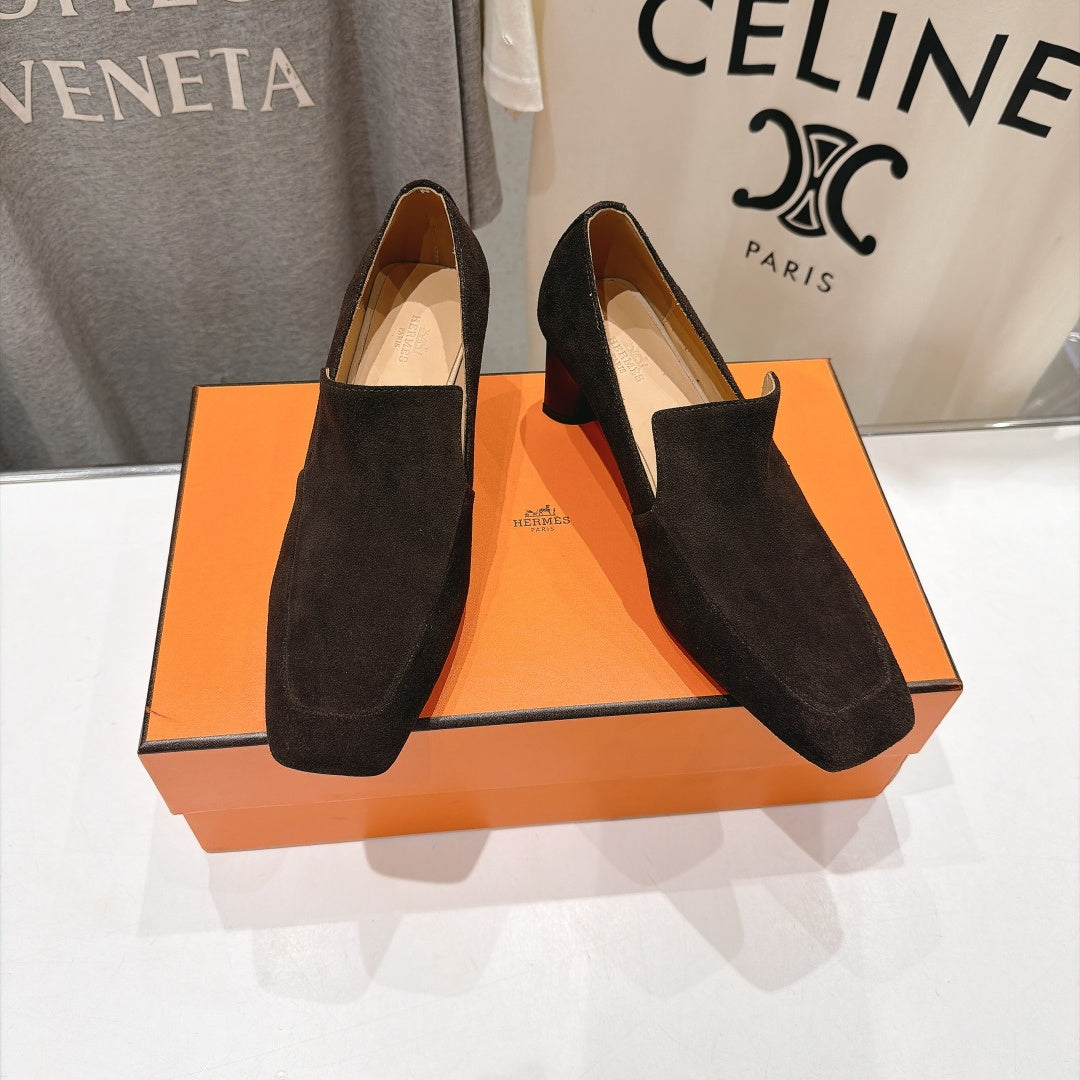 HM 26s Novia 50 Pumps 5cm Noir Suede 181585