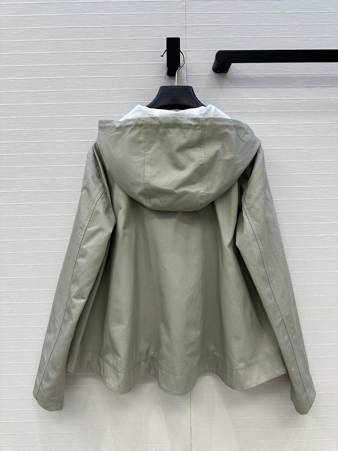 Loewe 25 Hooded Jacket Set Grey Green Polyester