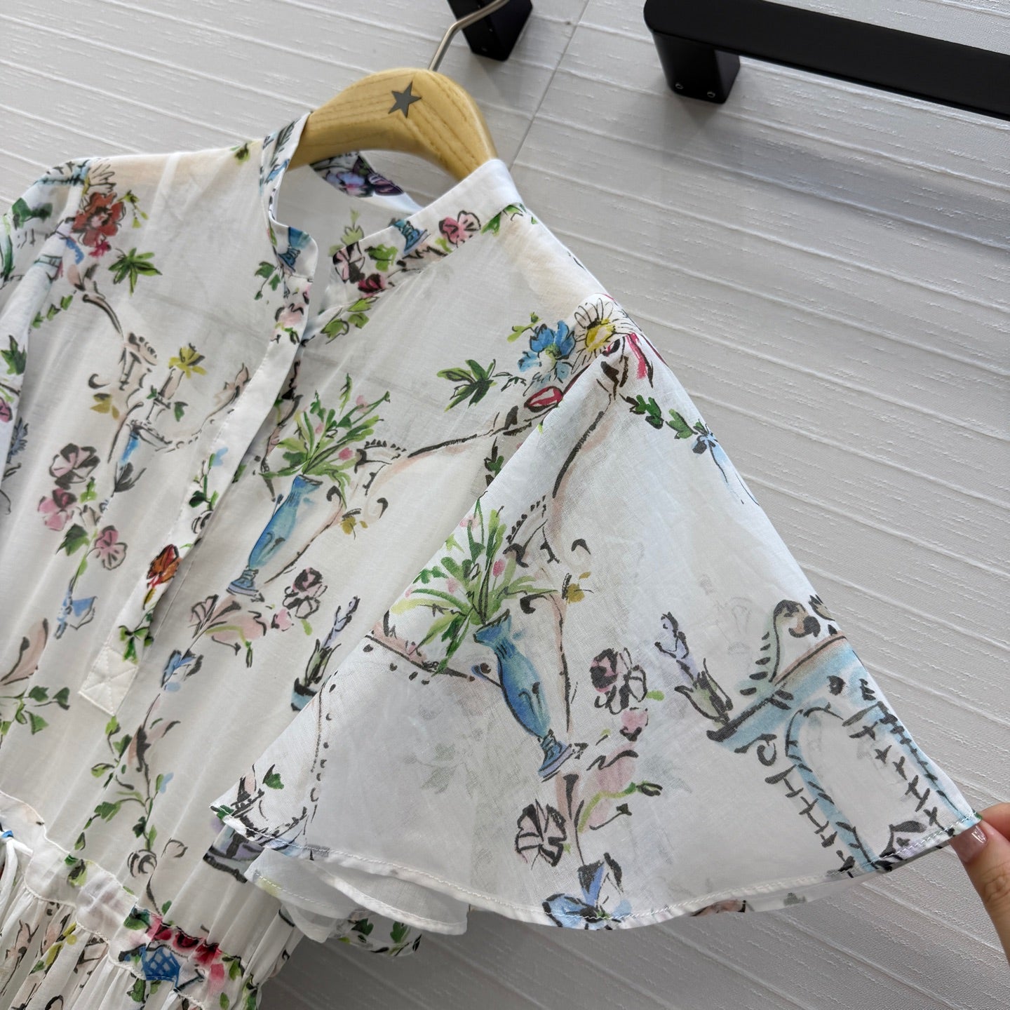 CD 26s Dioriviera Midi Shirt Dress White Cotton 402897