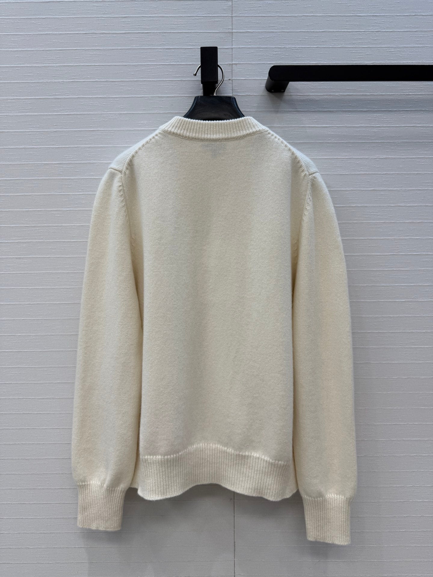 CC FW 26s Cardigan White Cashmere Wool 414708