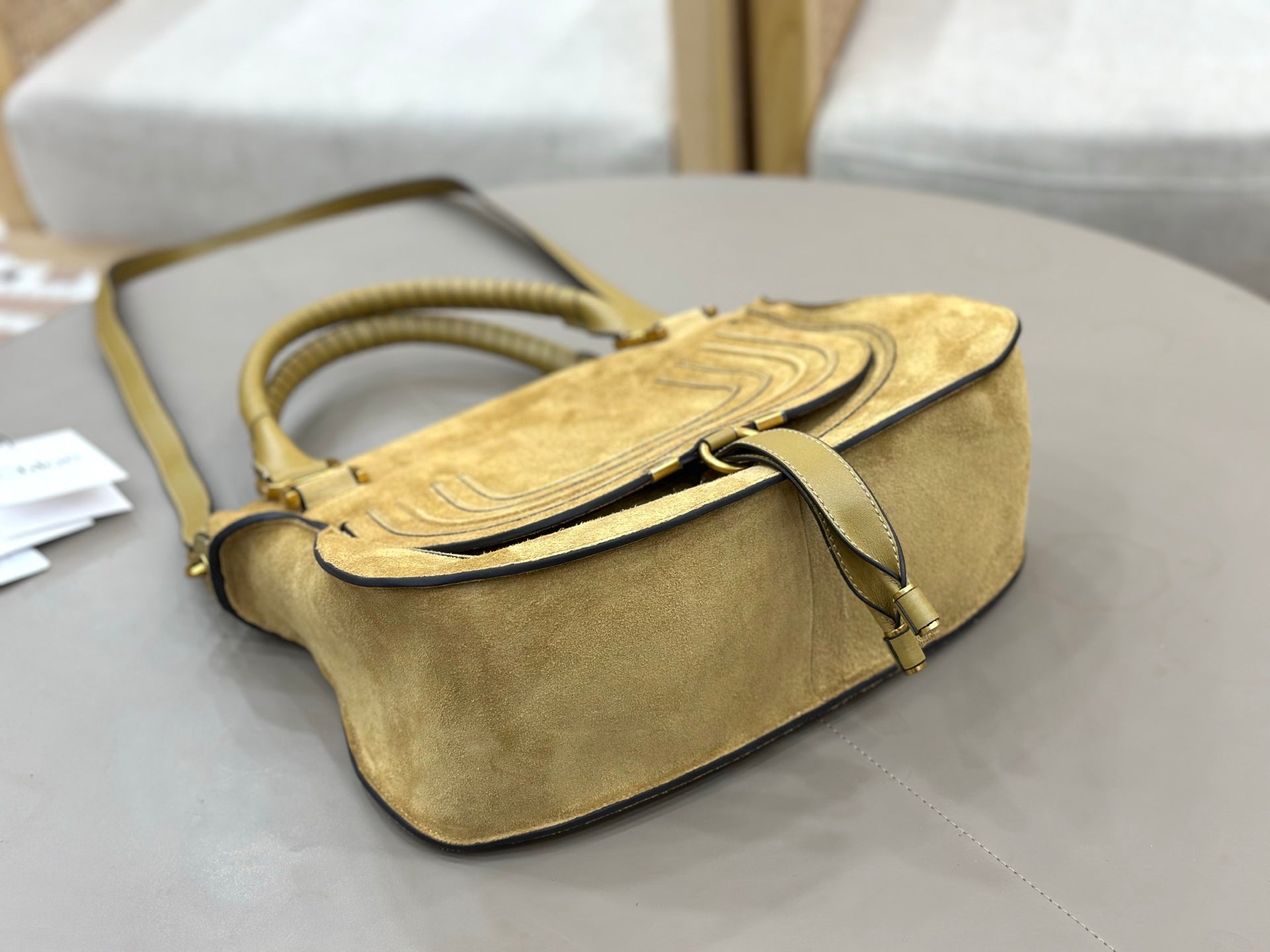 Chloe Marcie Bag Khahi Suede 281272