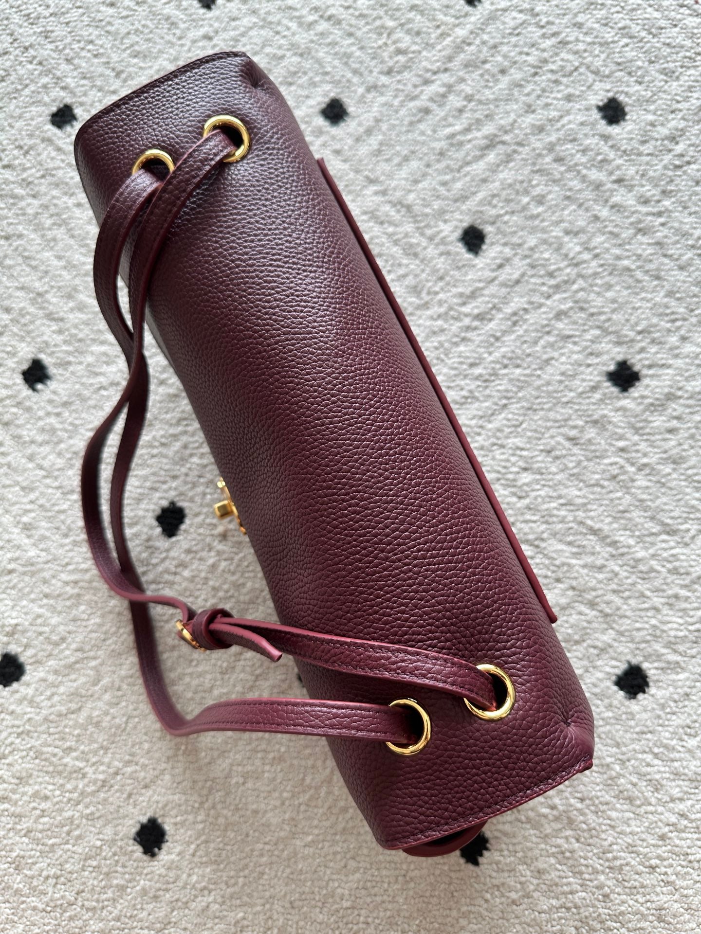 CC 26s Maxi Flap Bag 32cm Deep Burgundy Calfskin GHW